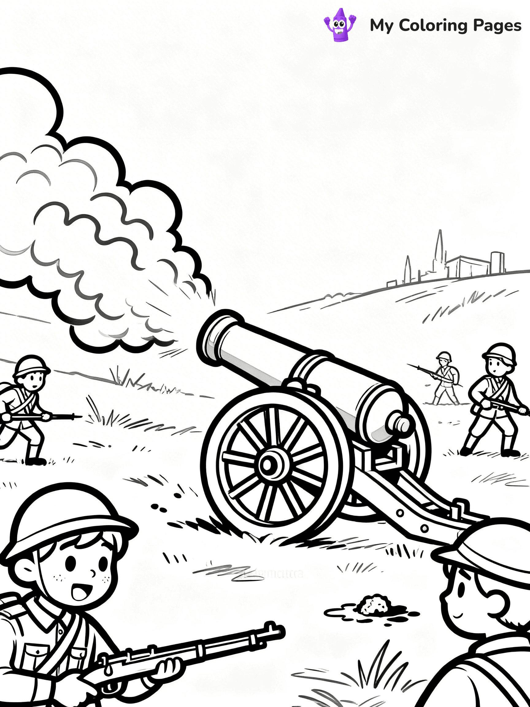 Civil War Coloring Pages - 15