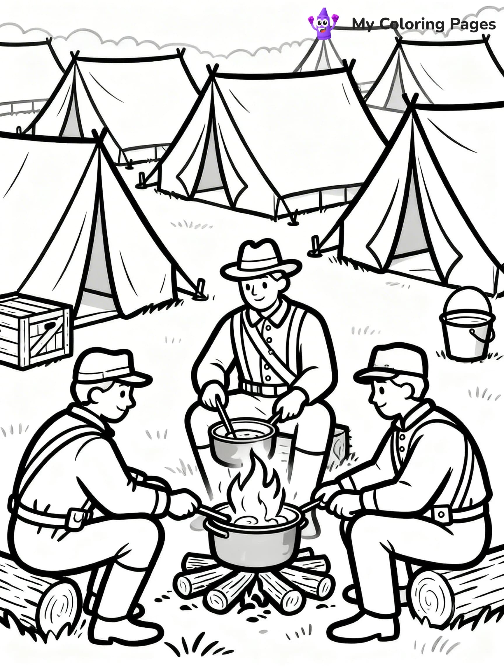 Civil War Coloring Pages - 5