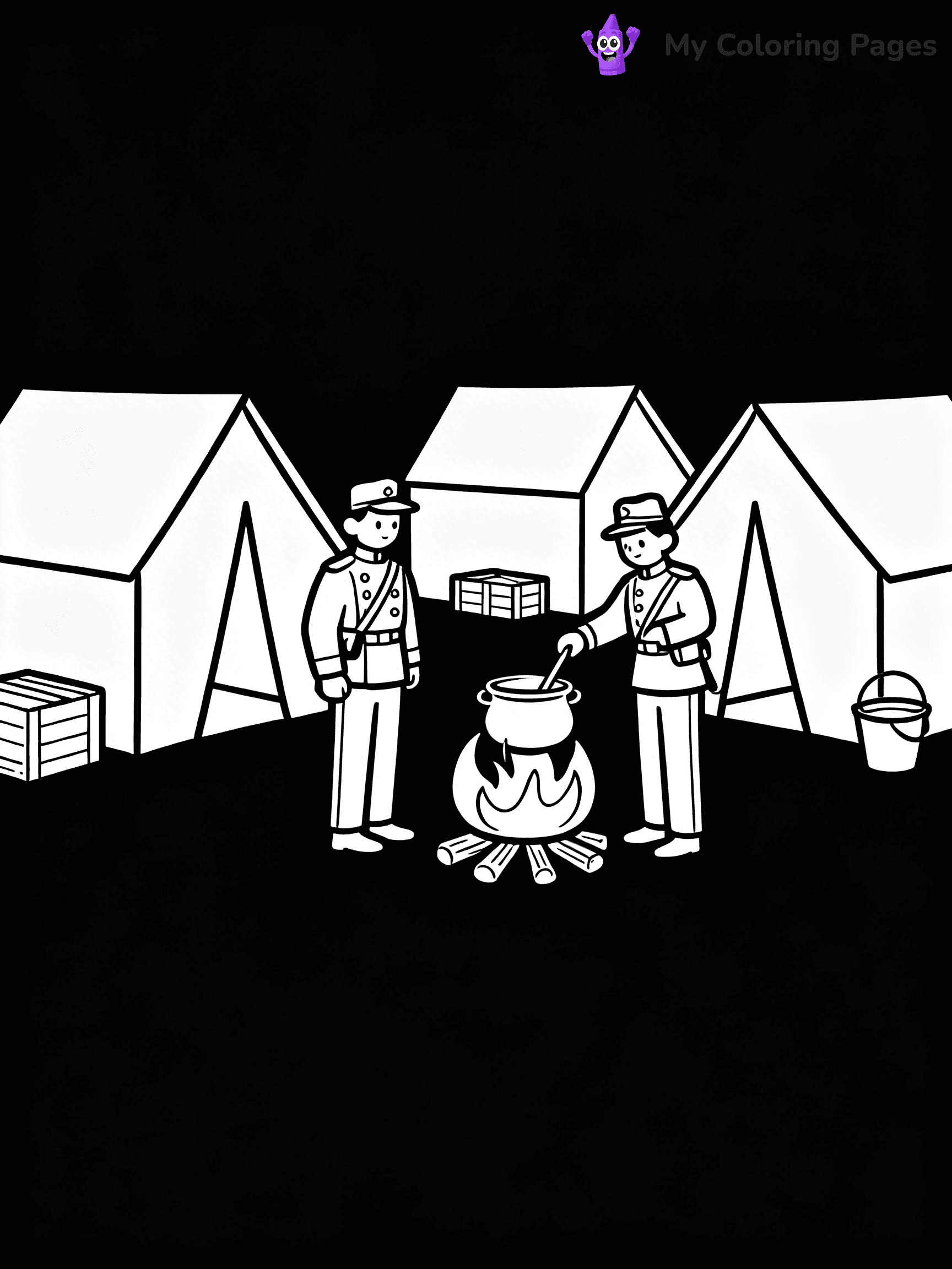 Civil War Coloring Pages - 3