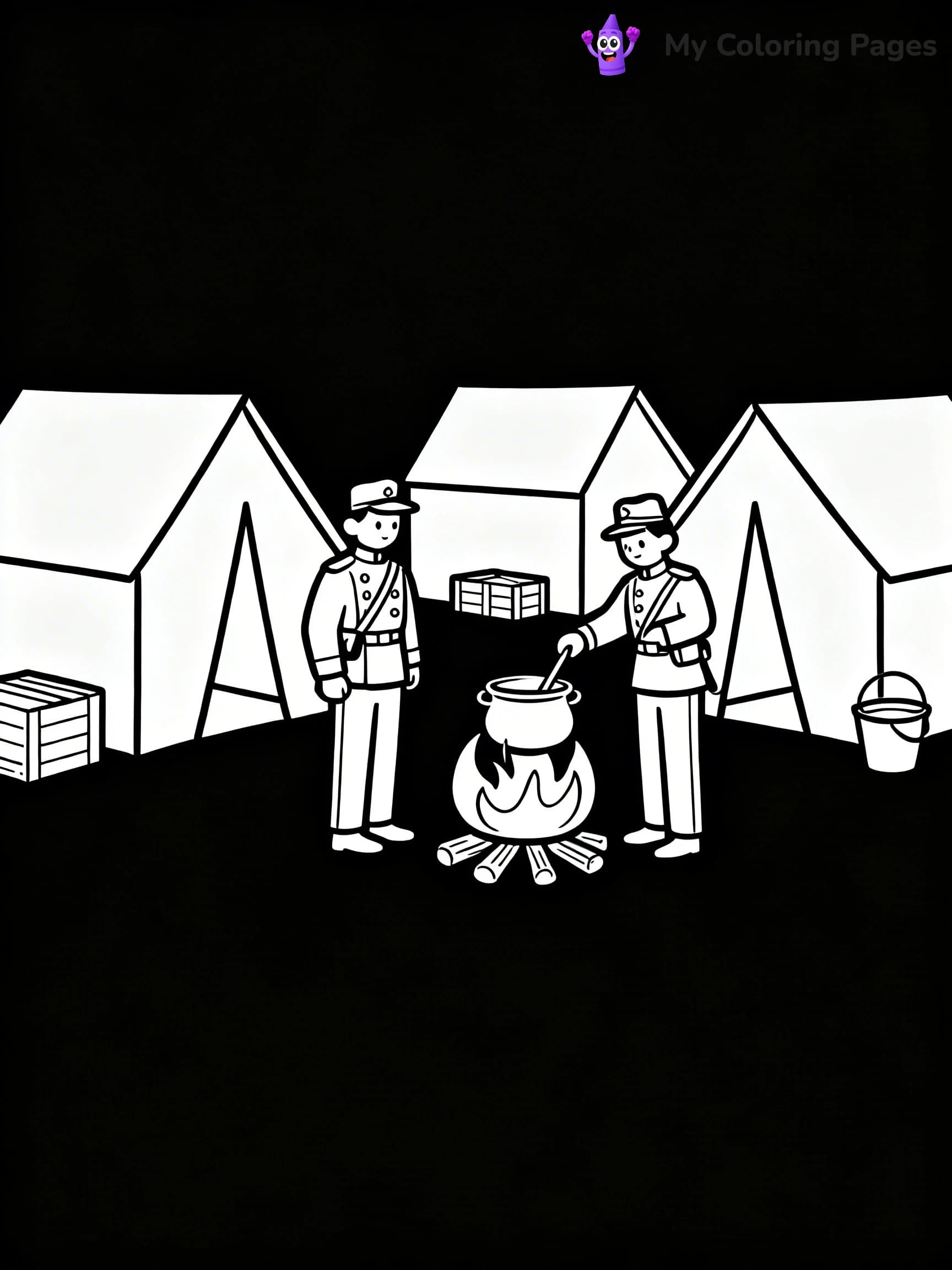 Civil War Coloring Pages - 3