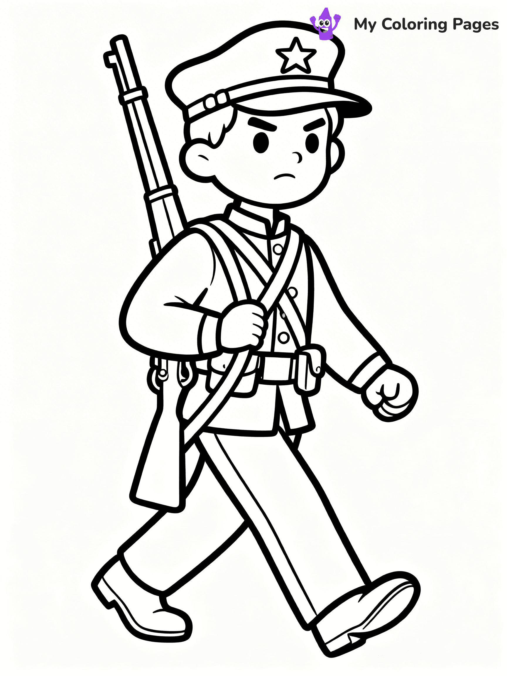 Civil War Coloring Pages - 2