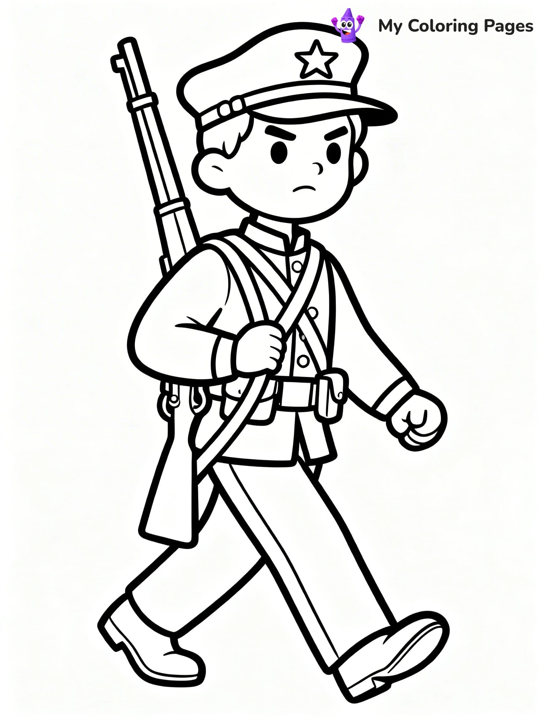 Civil War Coloring Pages - 2
