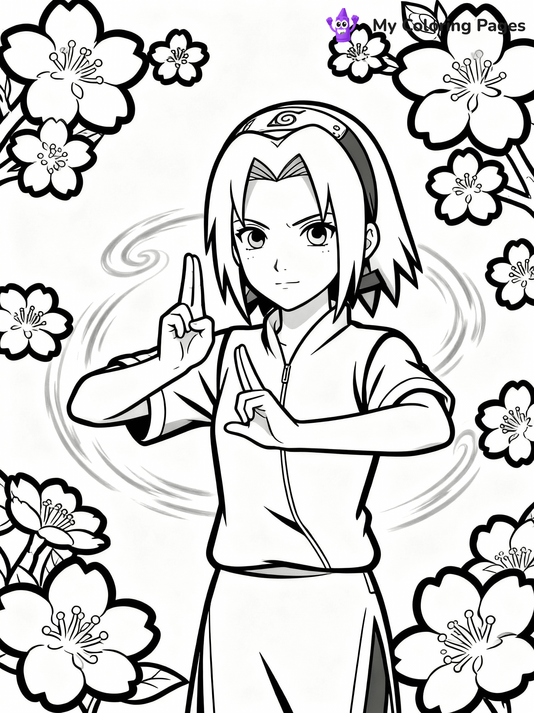 Naruto Coloring Pages - 19