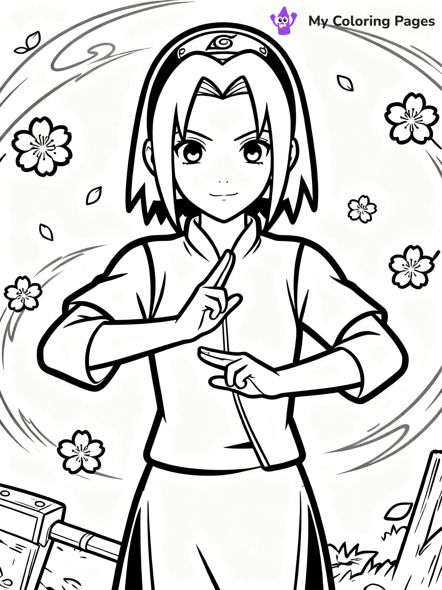 Naruto Coloring Pages - 17