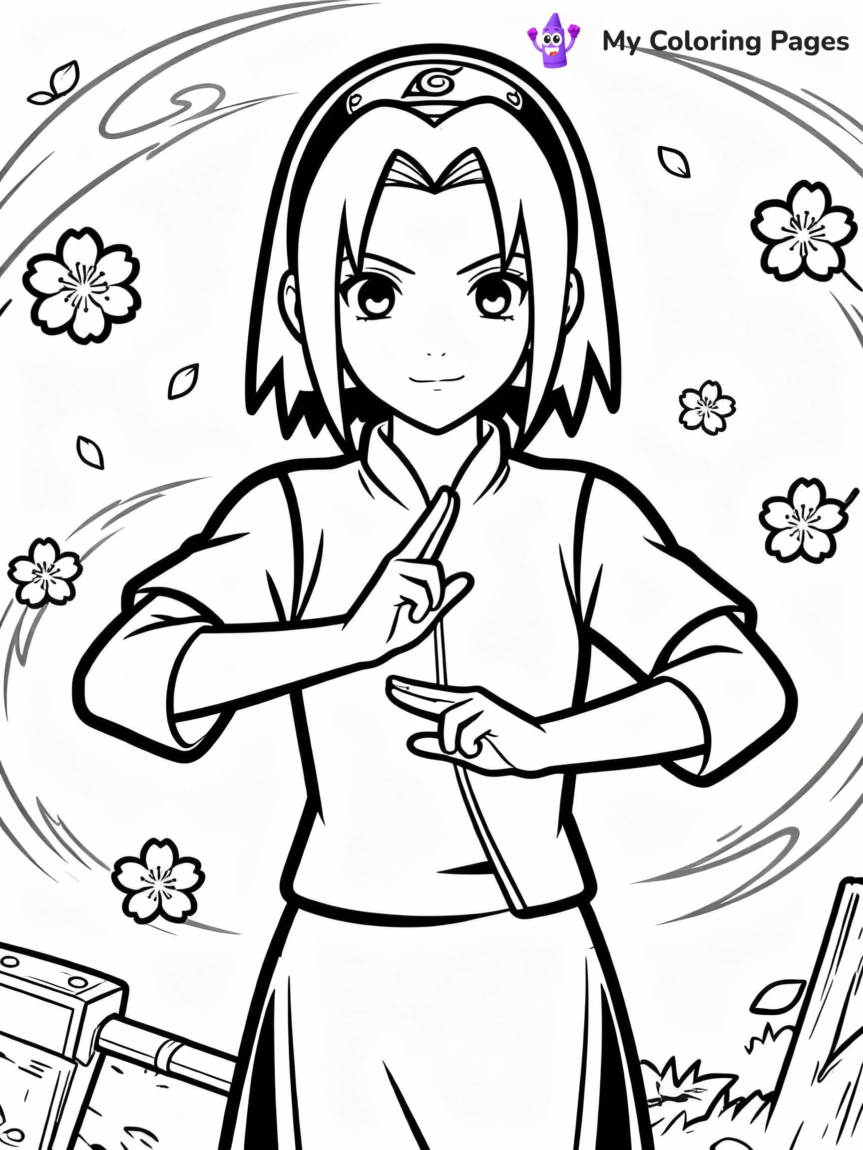 Naruto Coloring Pages - 17