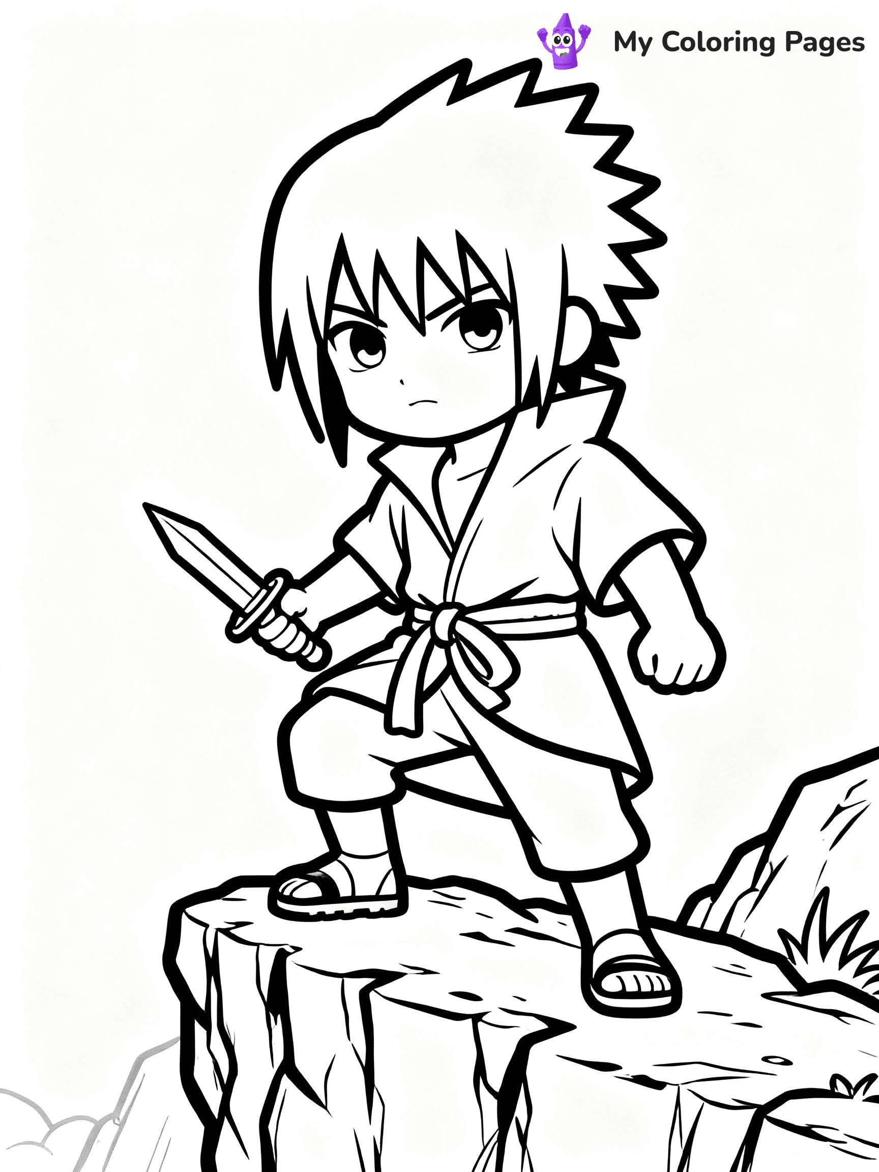 Naruto Coloring Pages - 14