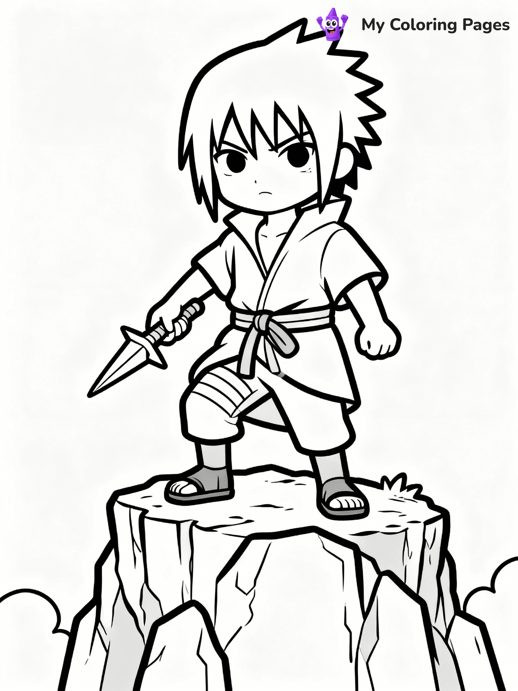 Naruto Coloring Pages - 12