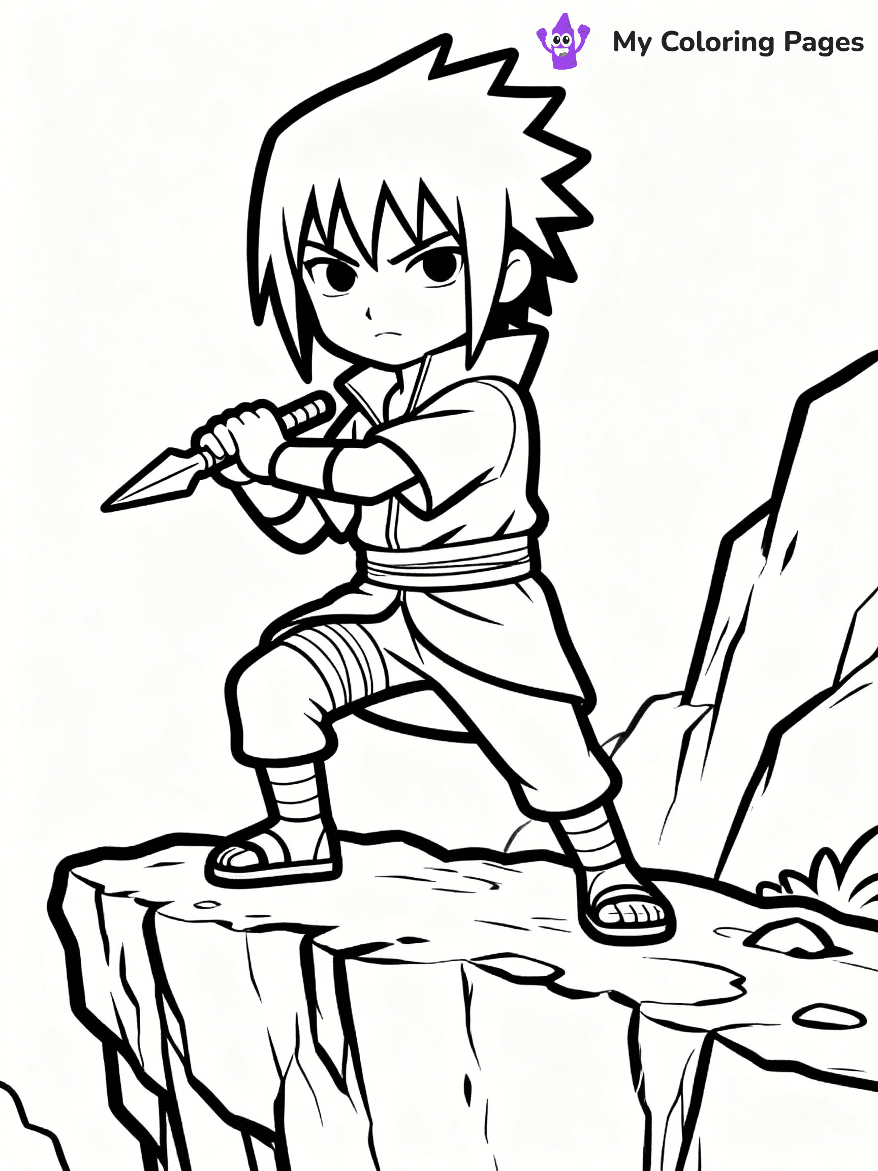 Naruto Coloring Pages - 11