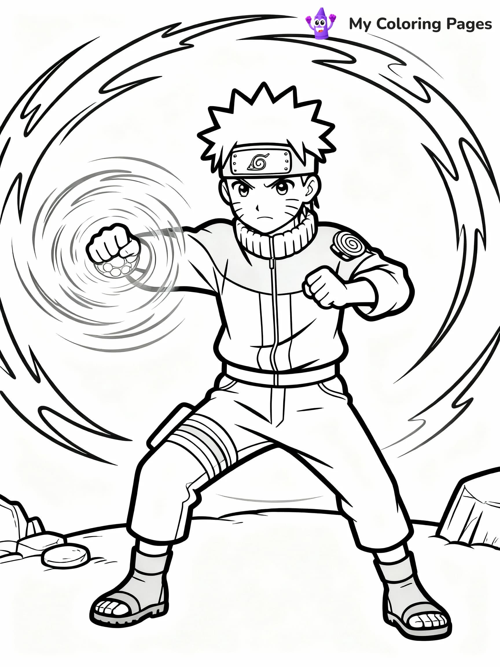 Naruto Coloring Pages - 6