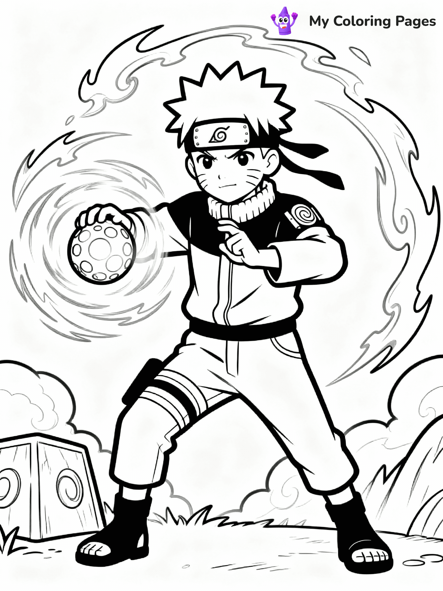 Naruto Coloring Pages - 4