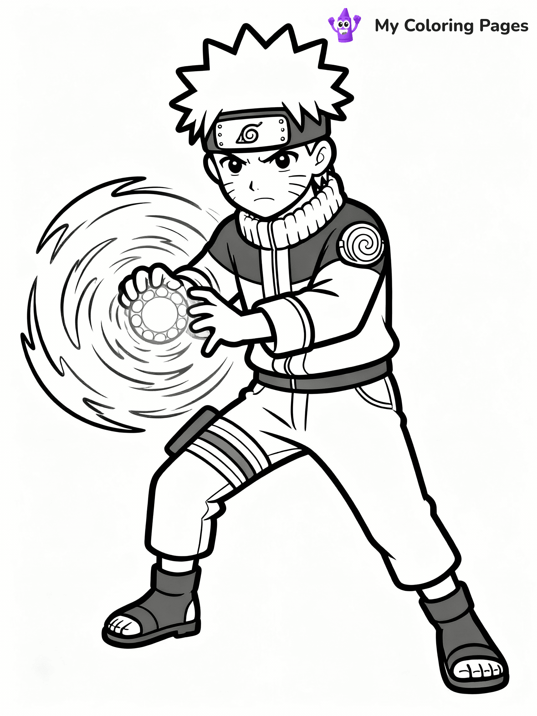 Naruto Coloring Pages - 1