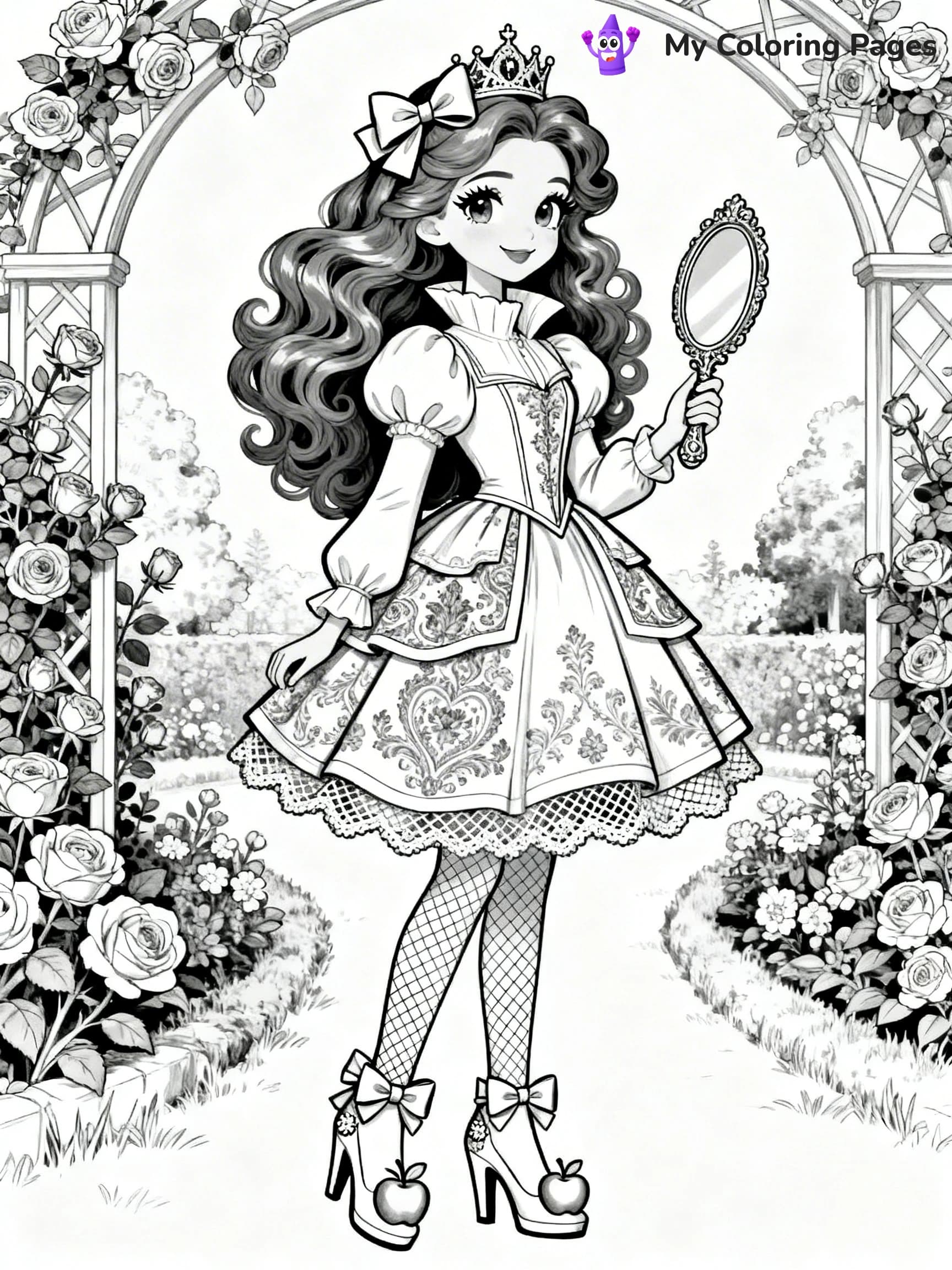 Ever After High Coloring Pages - 24