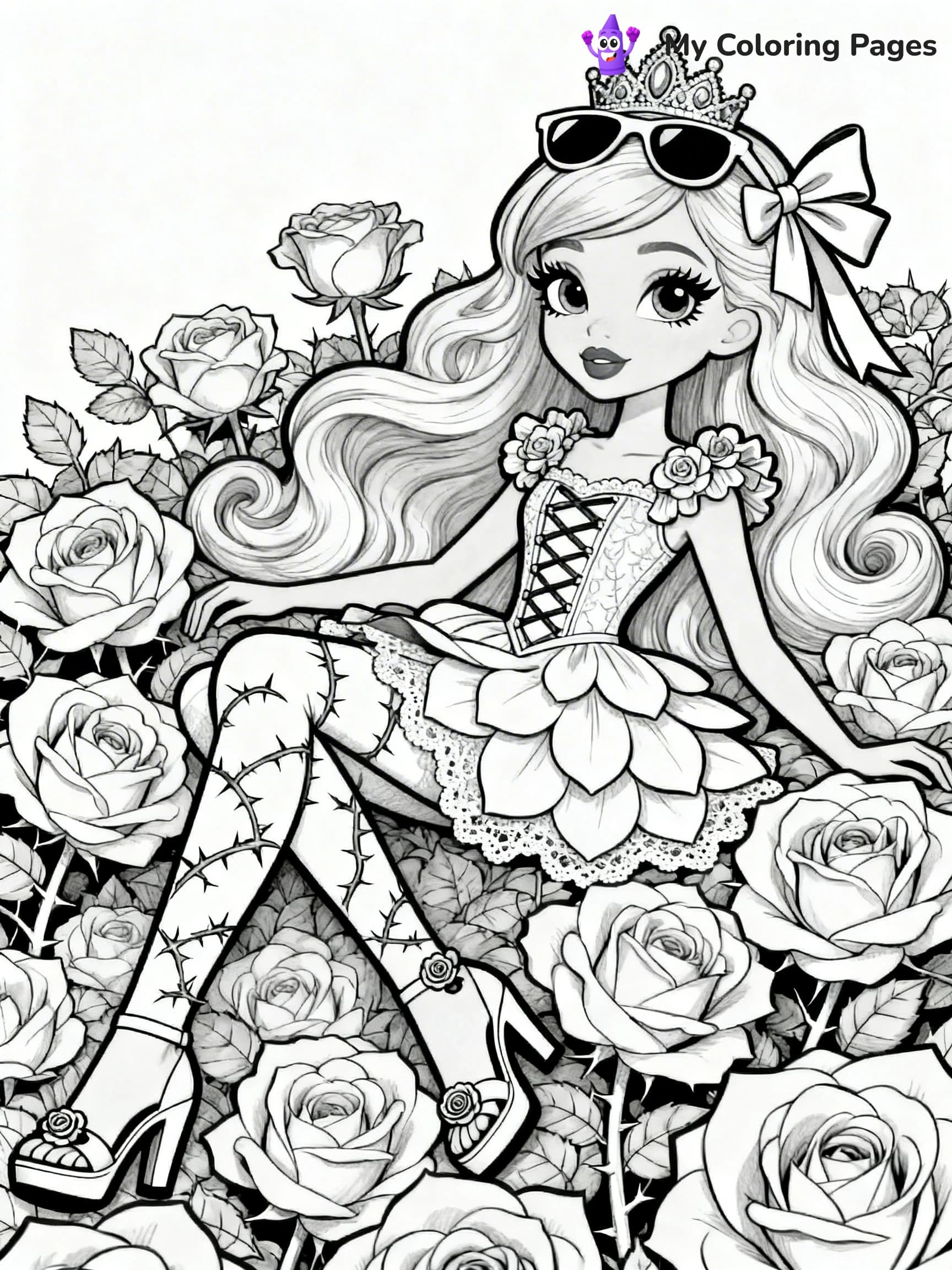 Ever After High Coloring Pages - 16