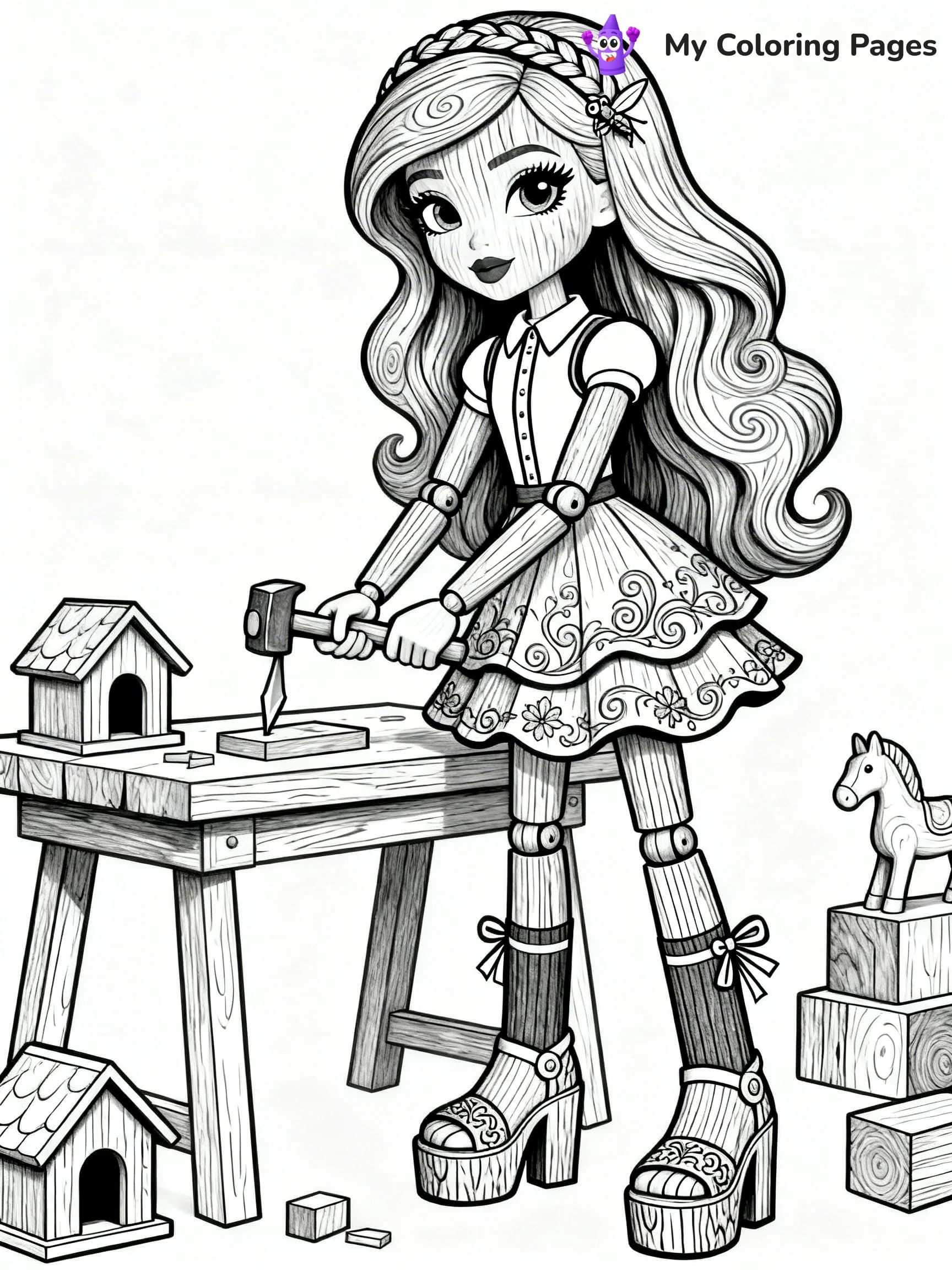 Ever After High Coloring Pages - 8