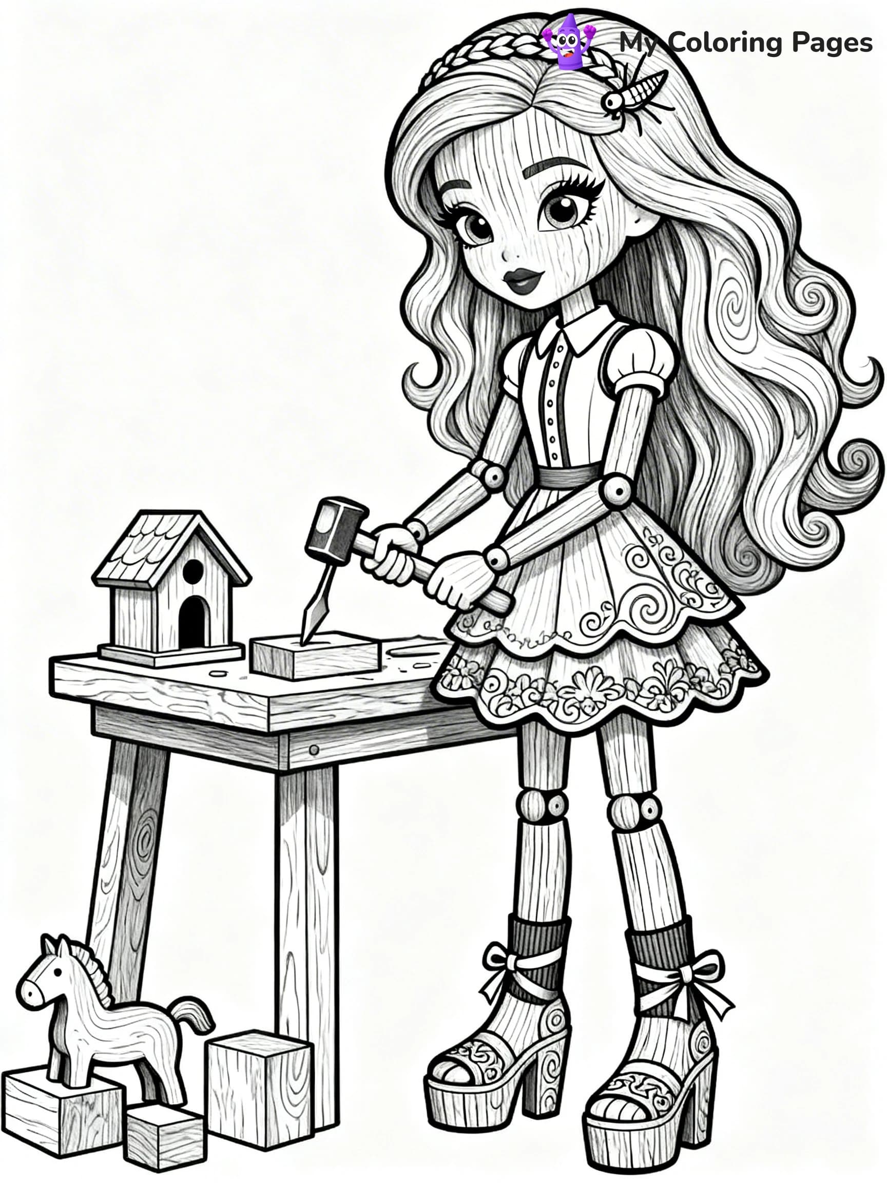 Ever After High Coloring Pages - 5