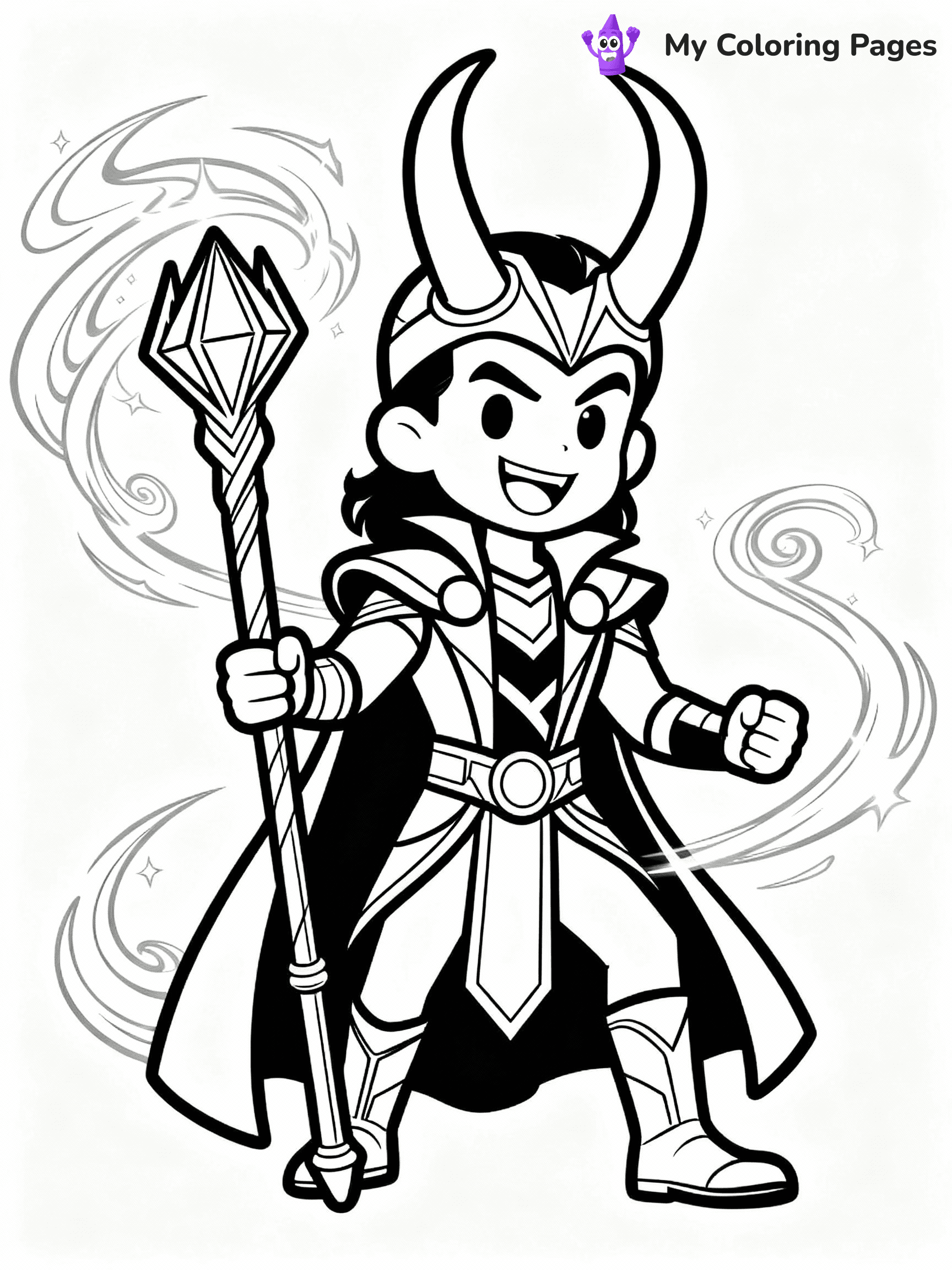 Thor Coloring Pages - 30