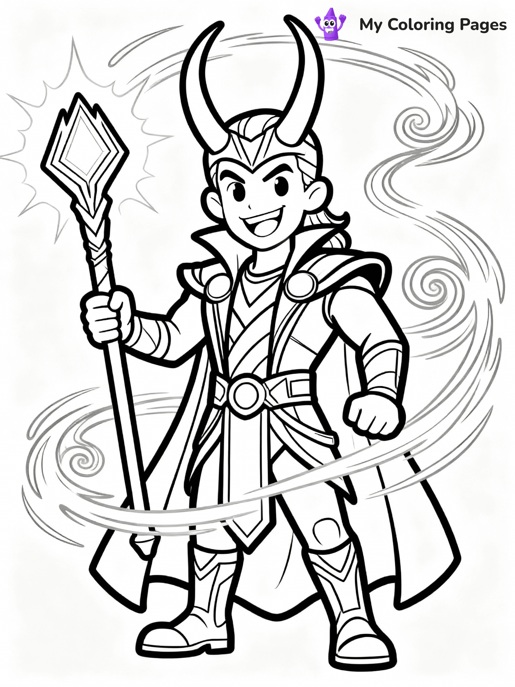 Thor Coloring Pages - 29