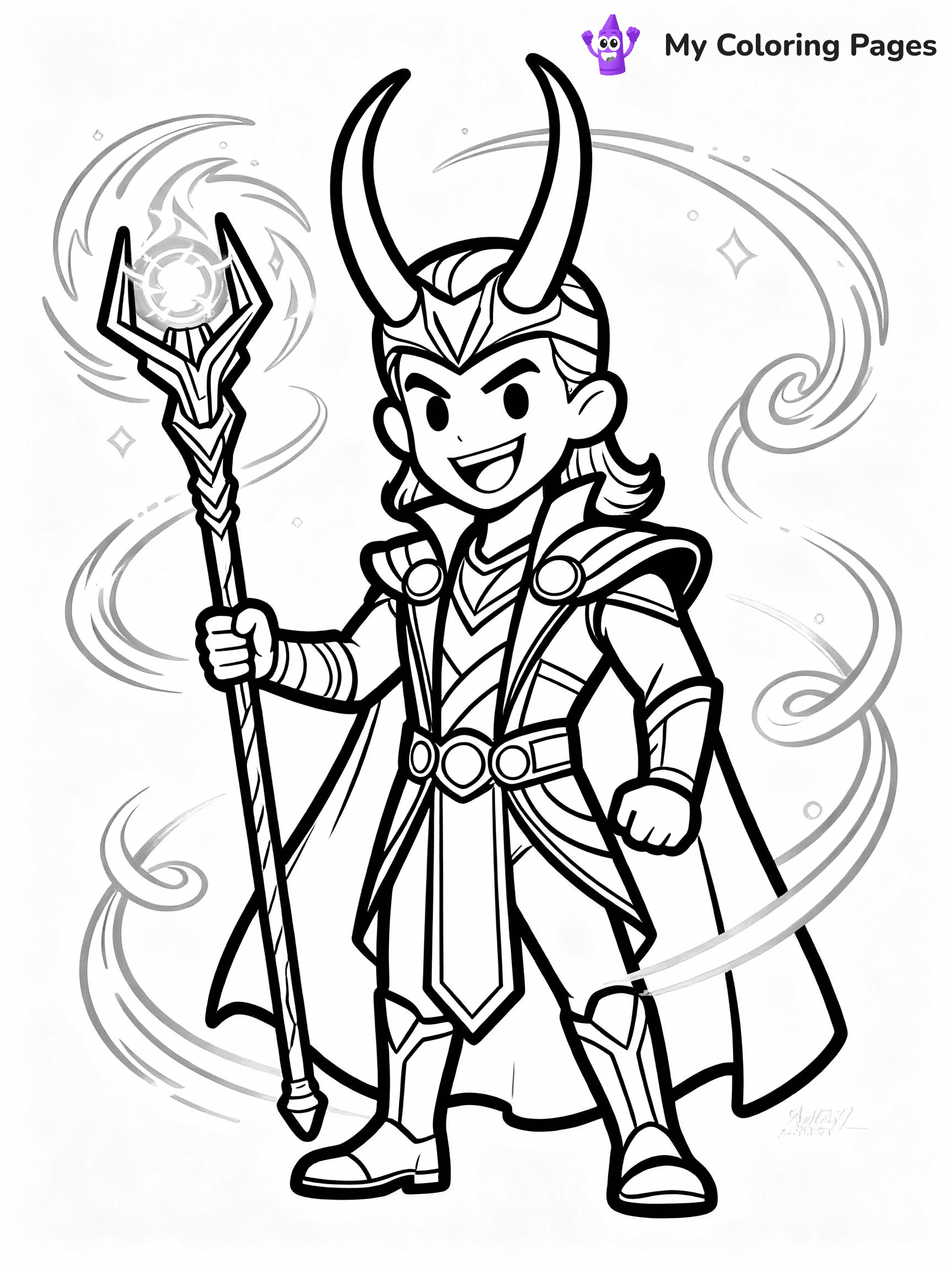 Thor Coloring Pages - 26