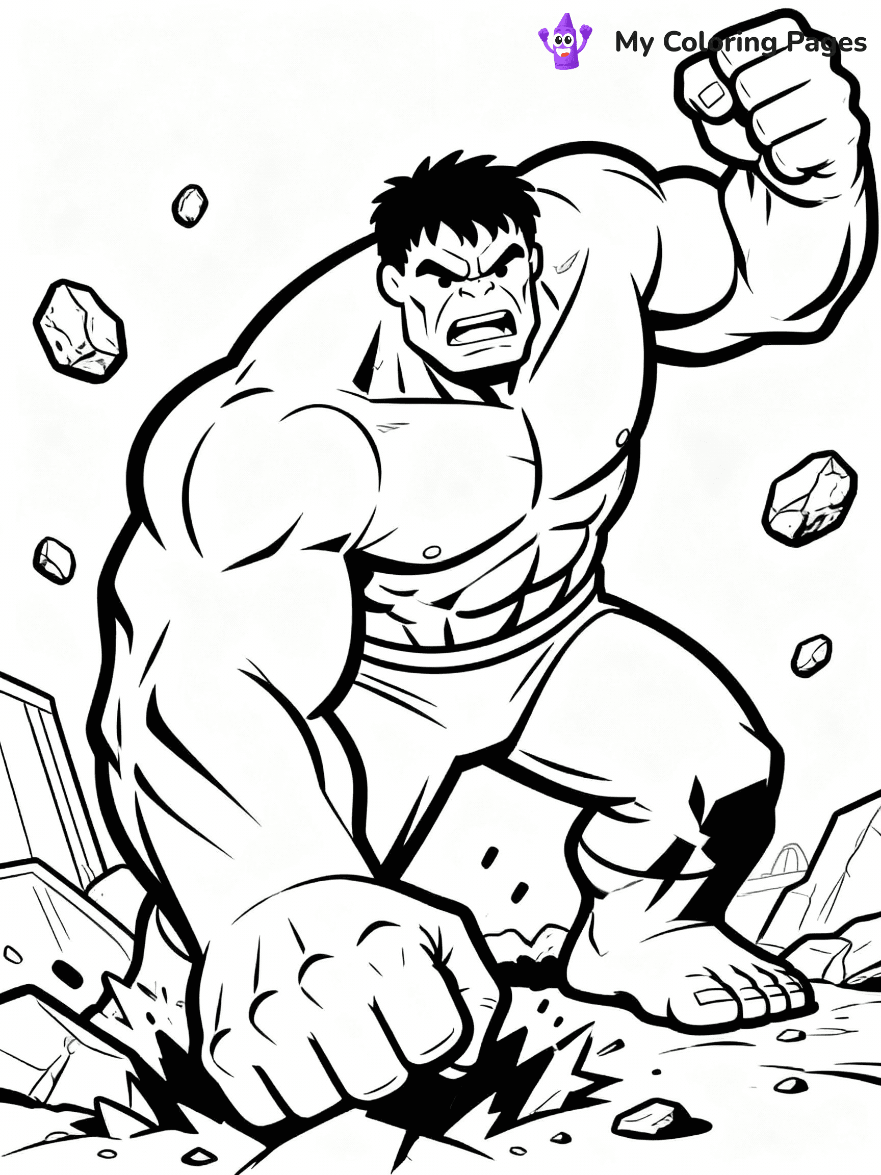 Thor Coloring Pages - 24