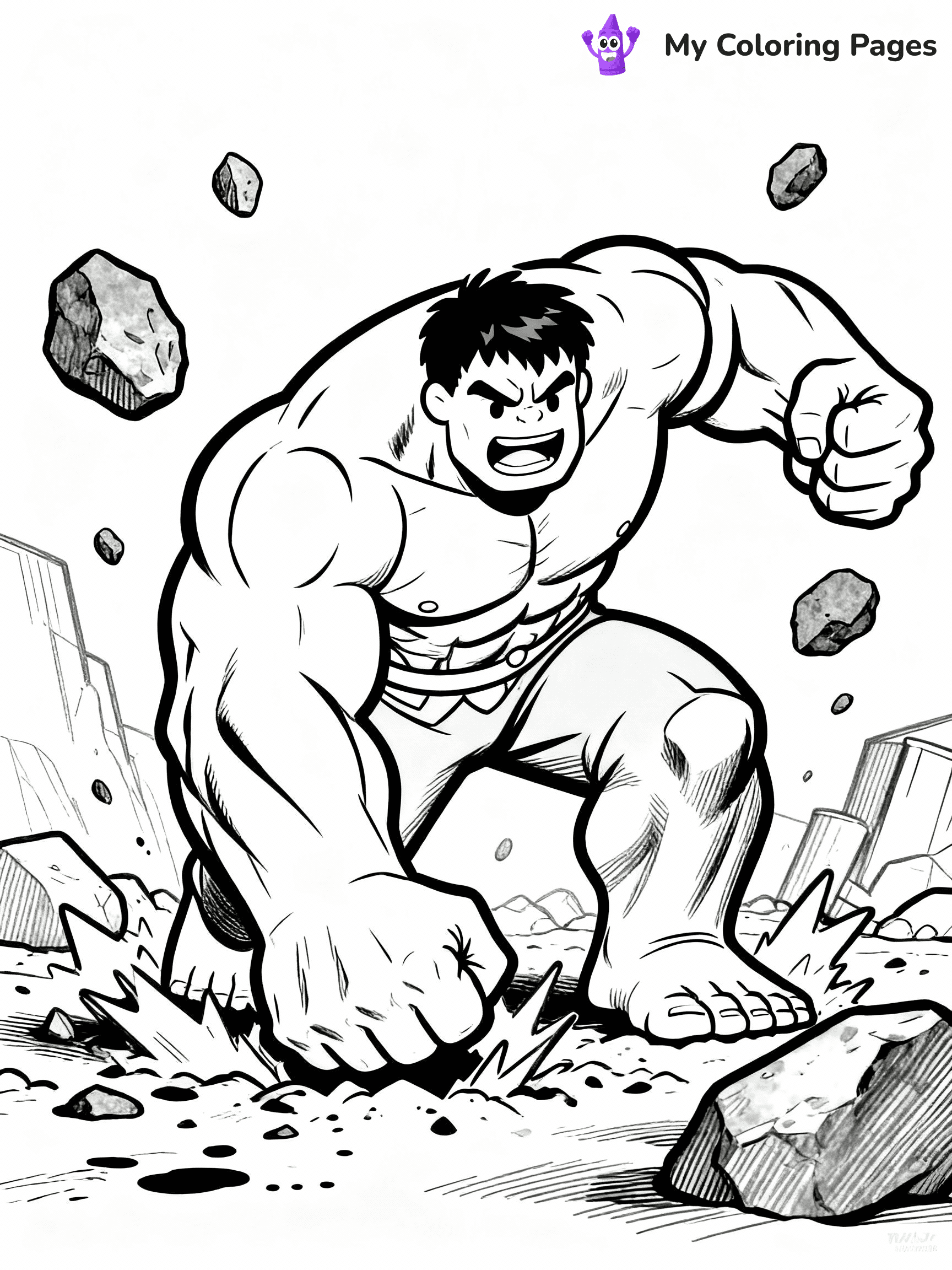 Thor Coloring Pages - 19