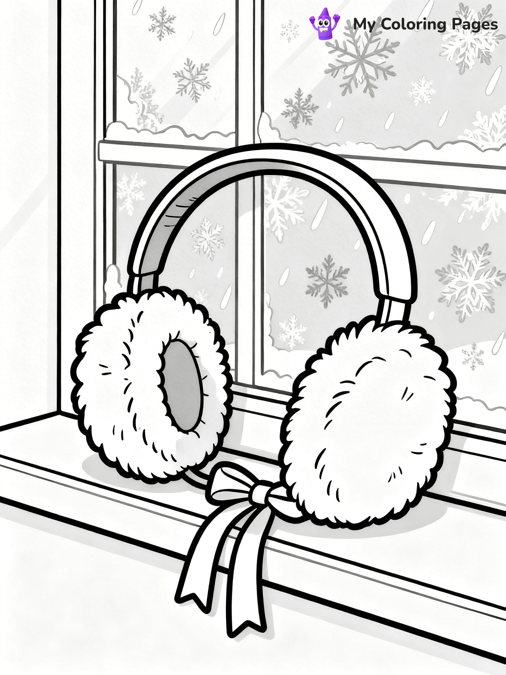 Winter Hat Coloring Pages - 24