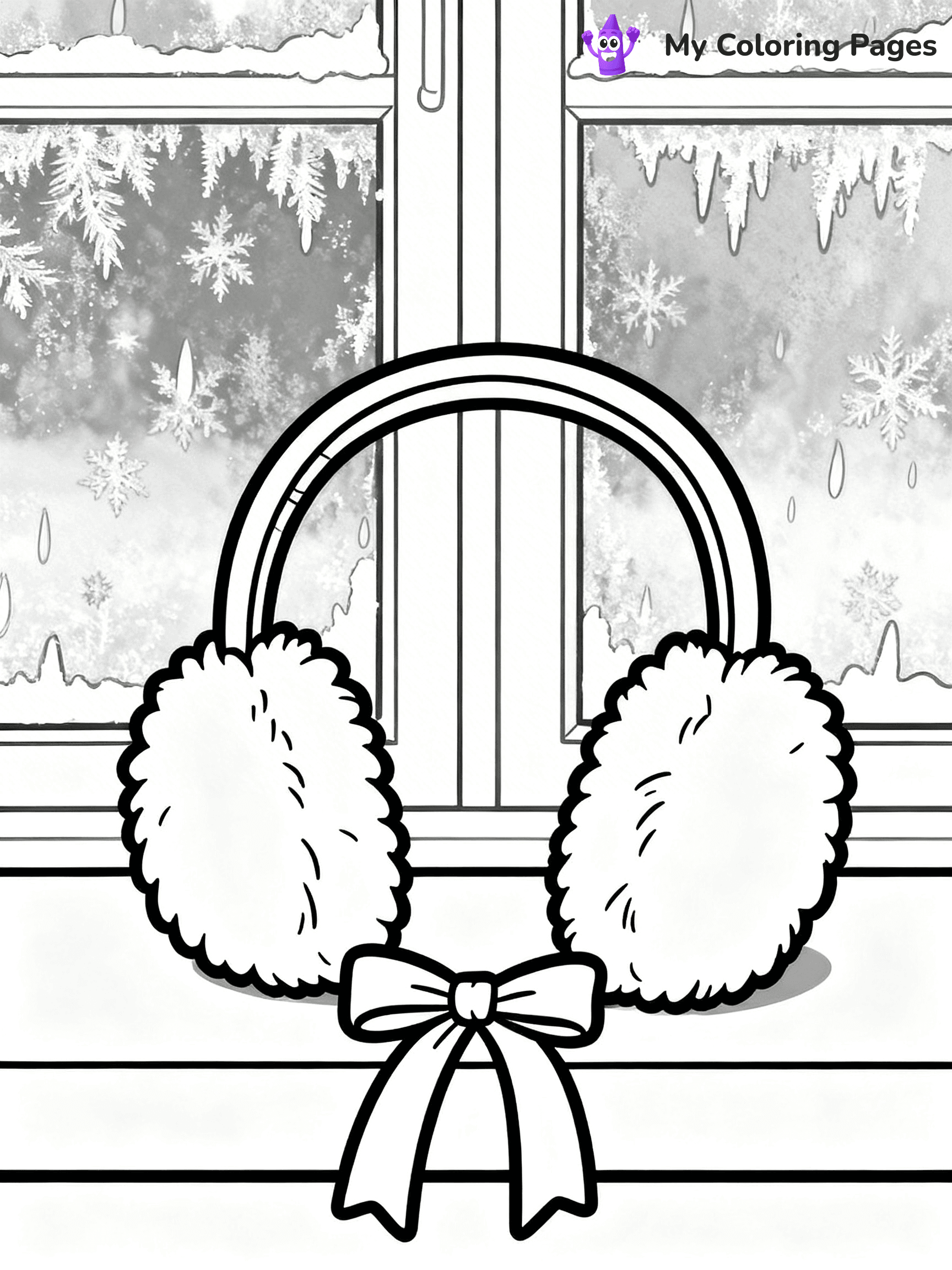 Winter Hat Coloring Pages - 23