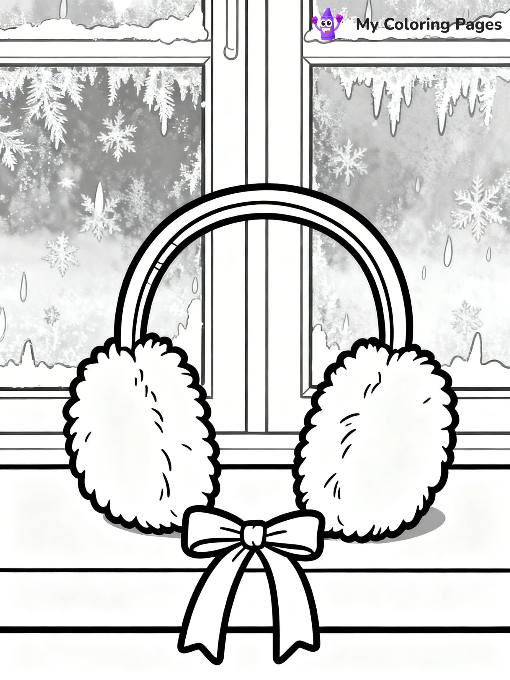 Winter Hat Coloring Pages - 23