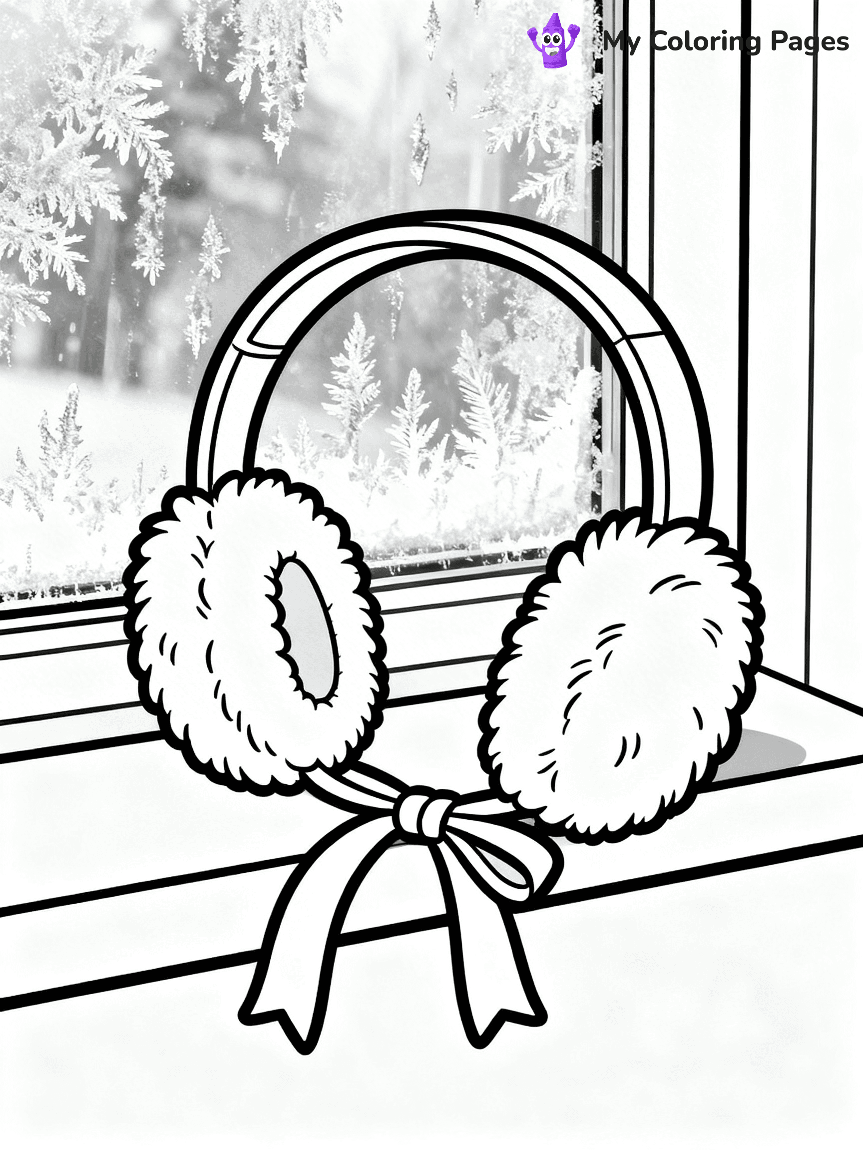 Winter Hat Coloring Pages - 22