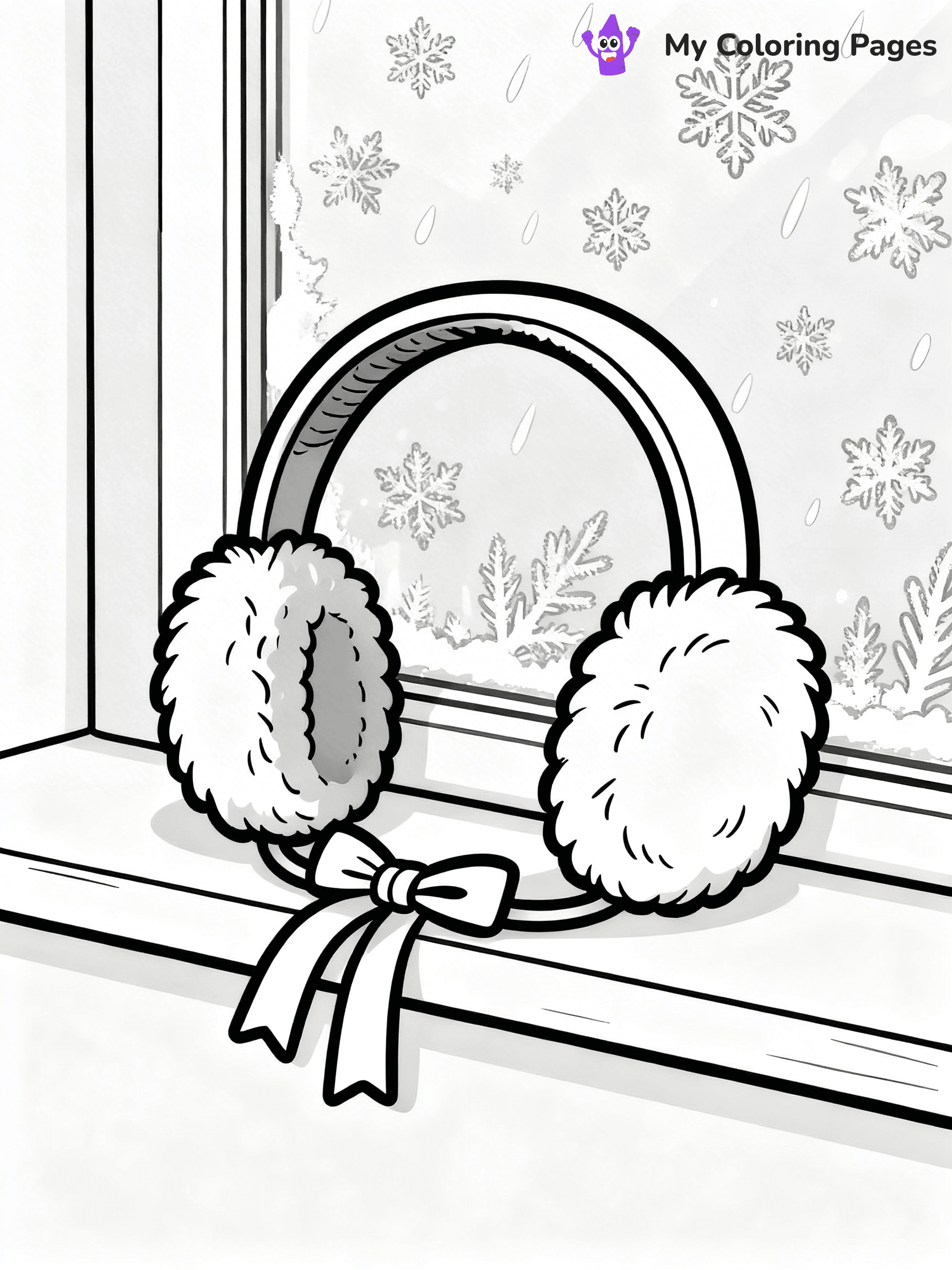 Winter Hat Coloring Pages - 20