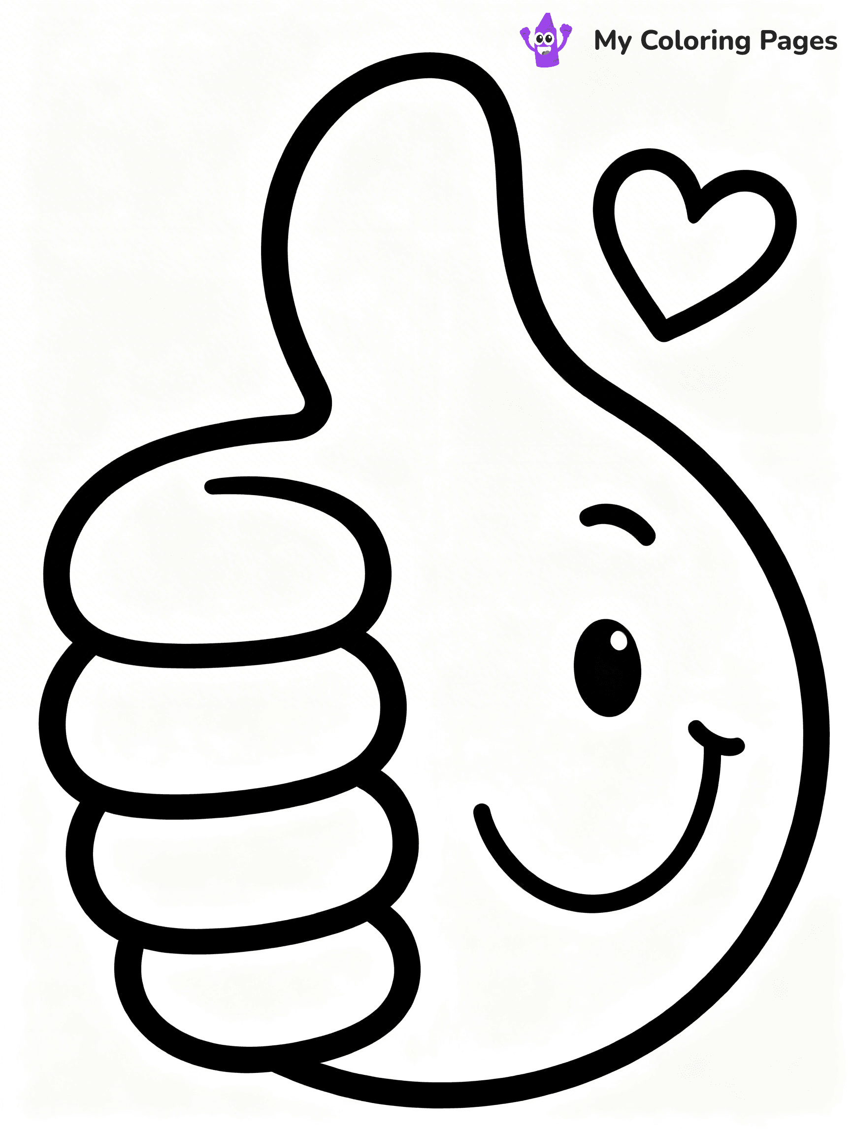 Emojis Coloring Pages - 99
