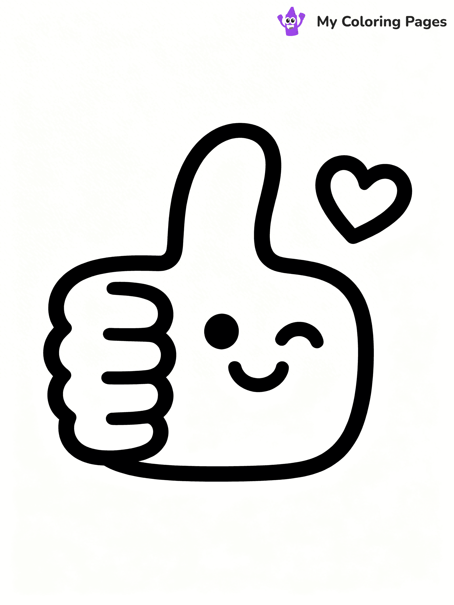 Emojis Coloring Pages - 95