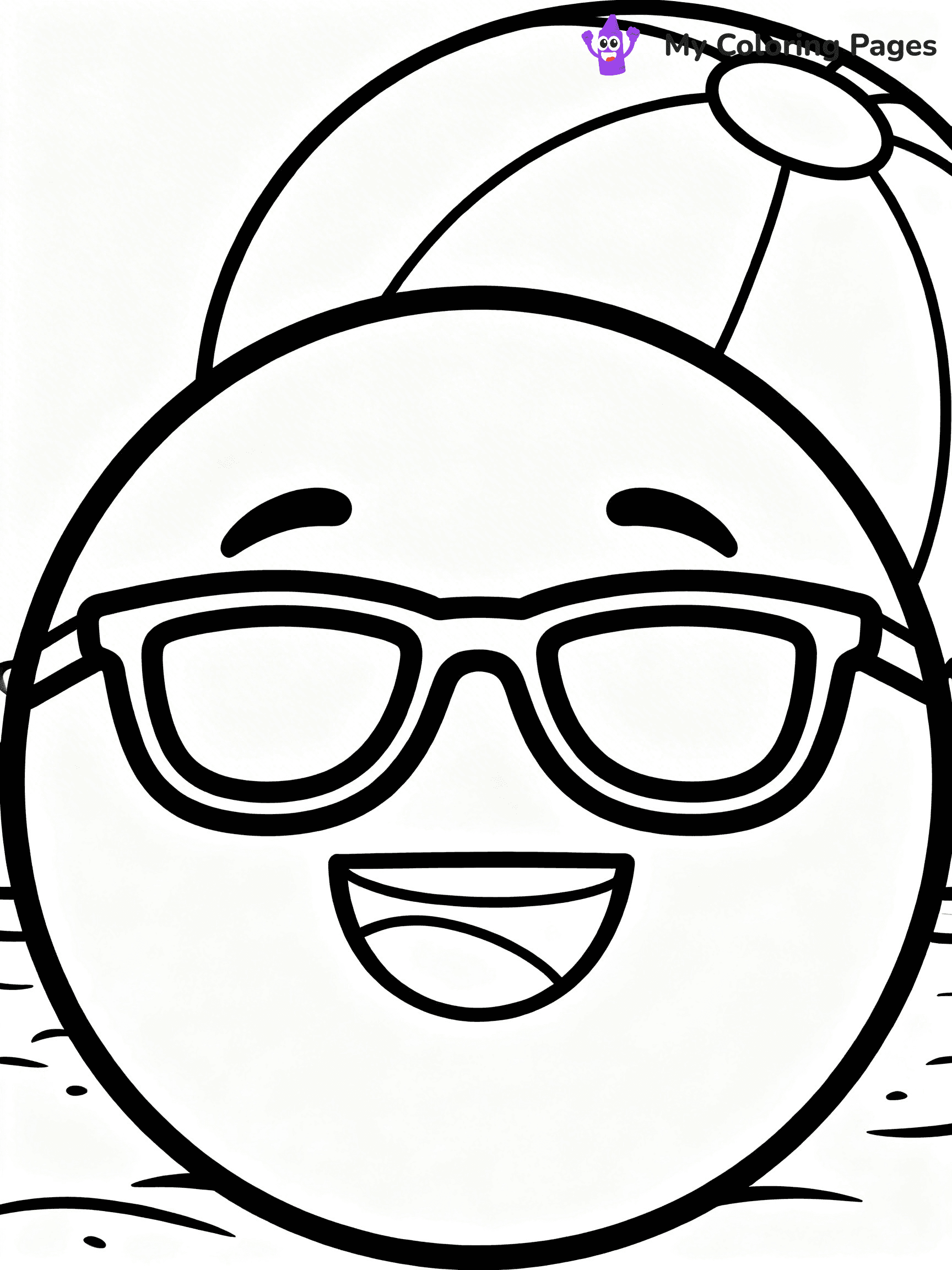 Emojis Coloring Pages - 77