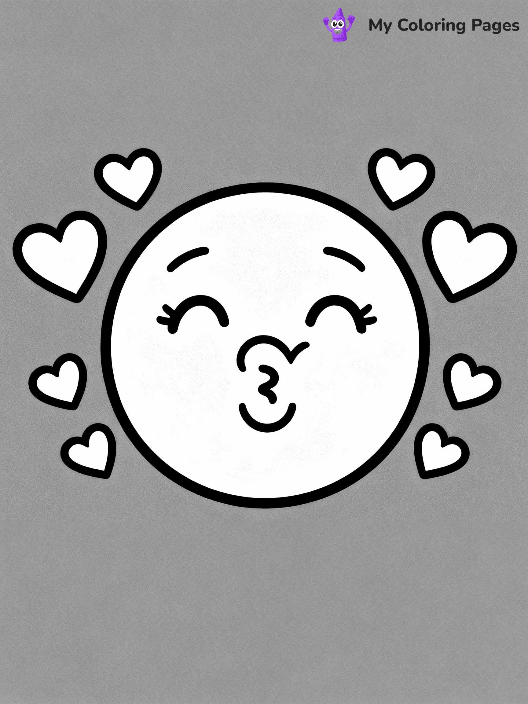 Emojis Coloring Pages - 72