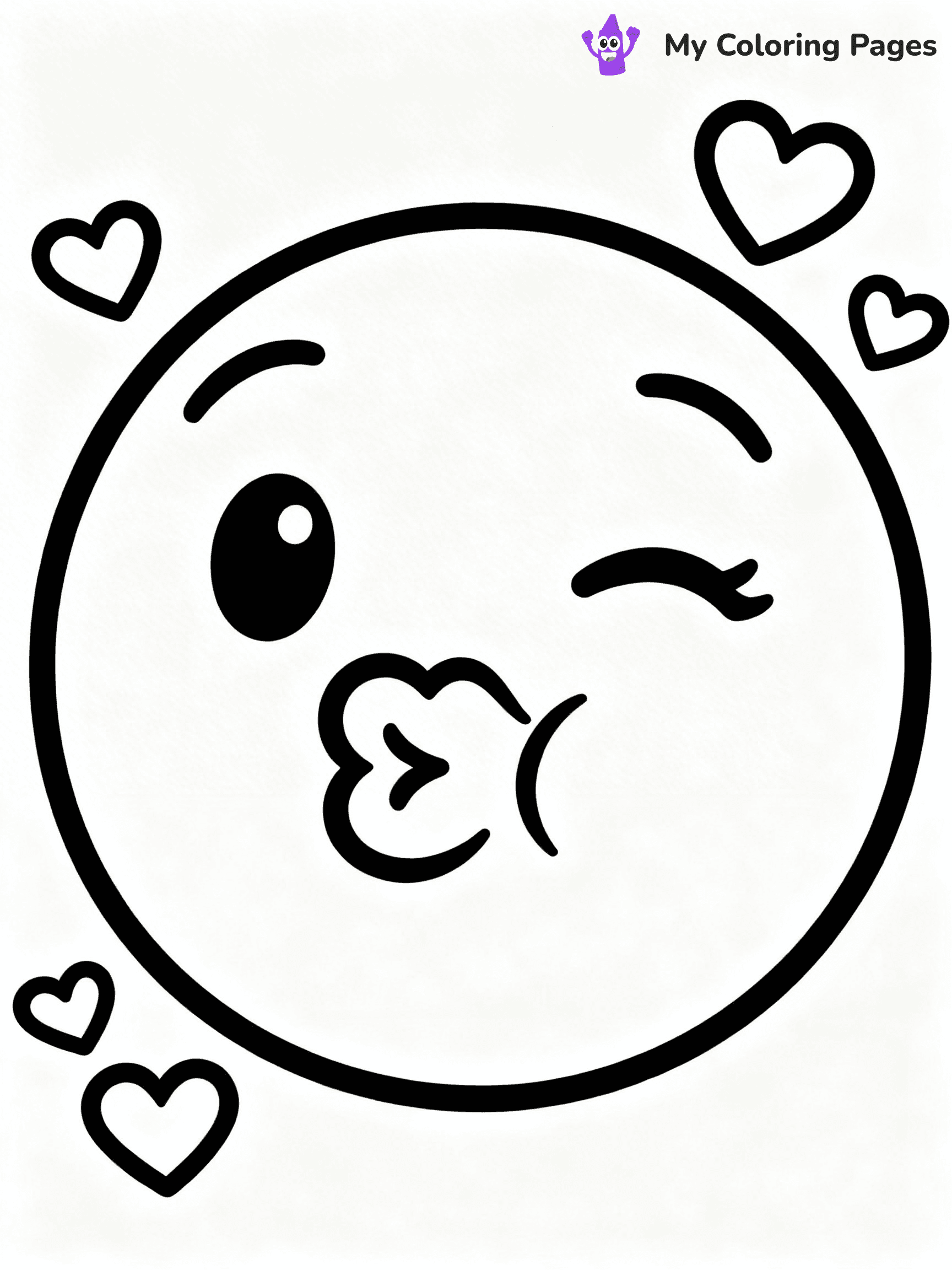 Emojis Coloring Pages - 71