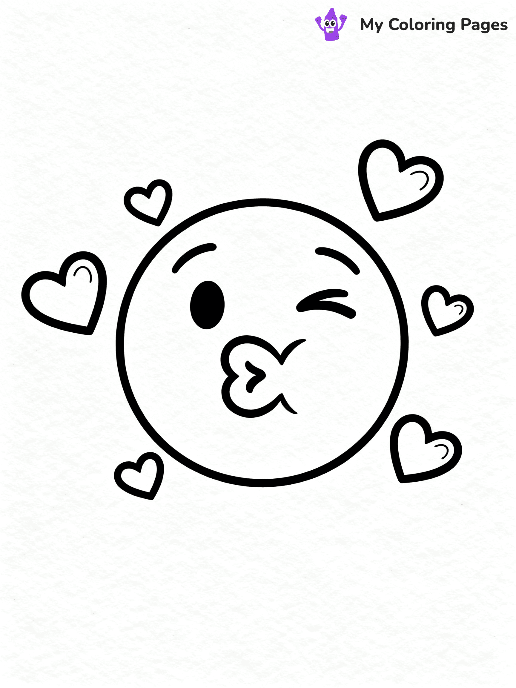 Emojis Coloring Pages - 70
