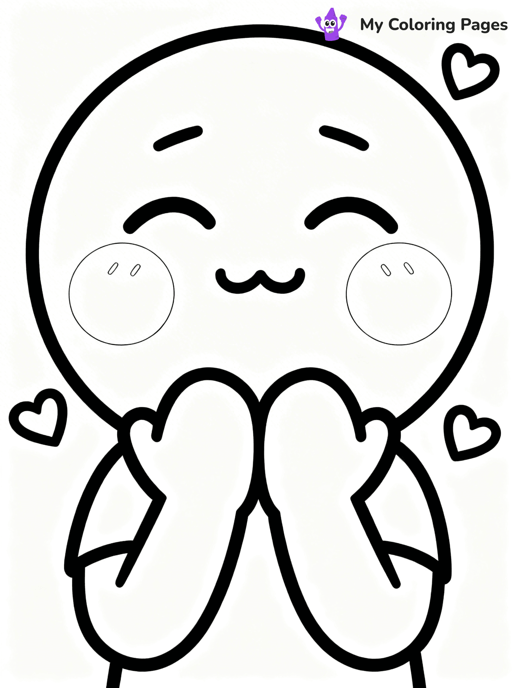 Emojis Coloring Pages - 55