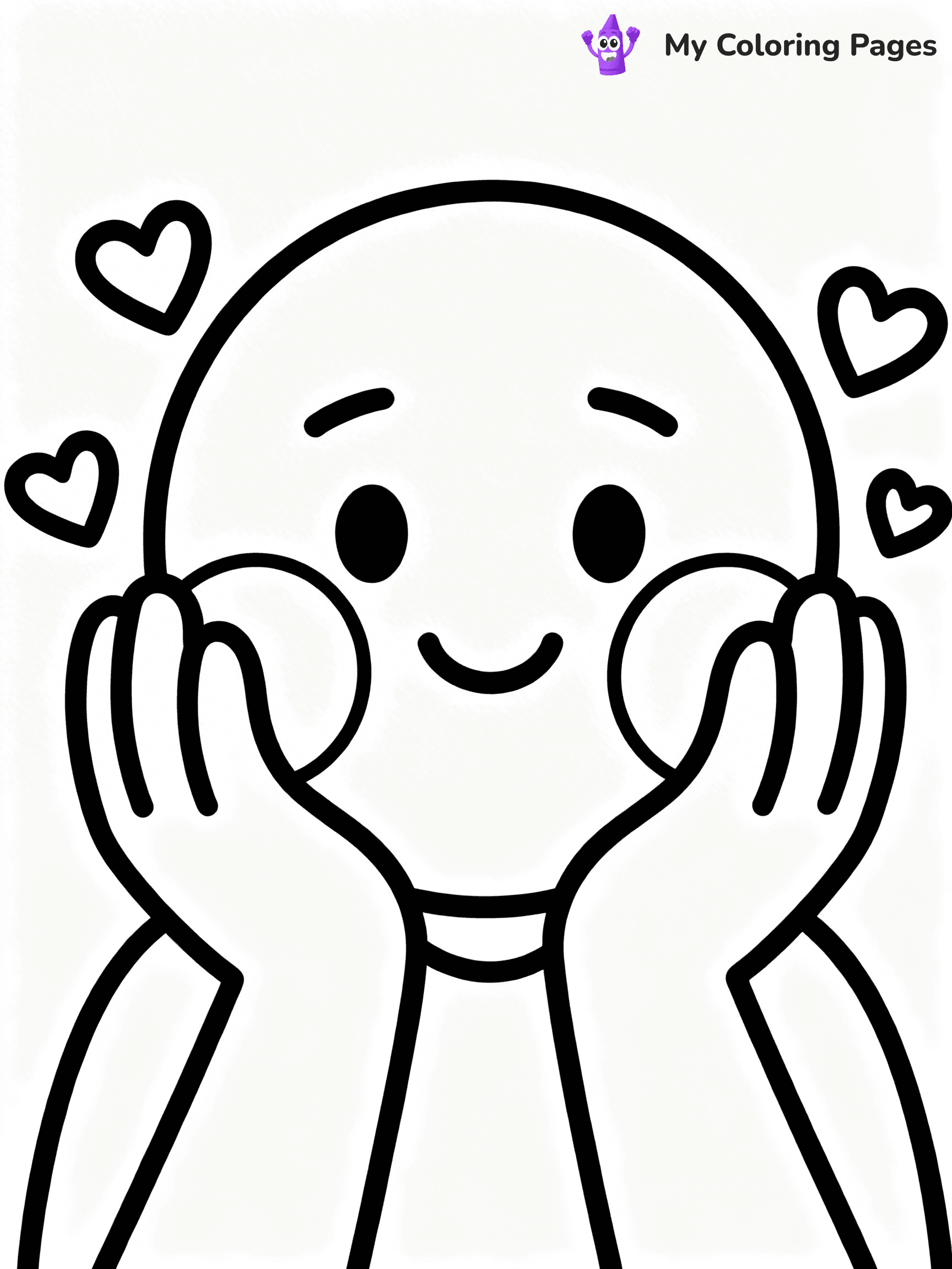 Emojis Coloring Pages - 54