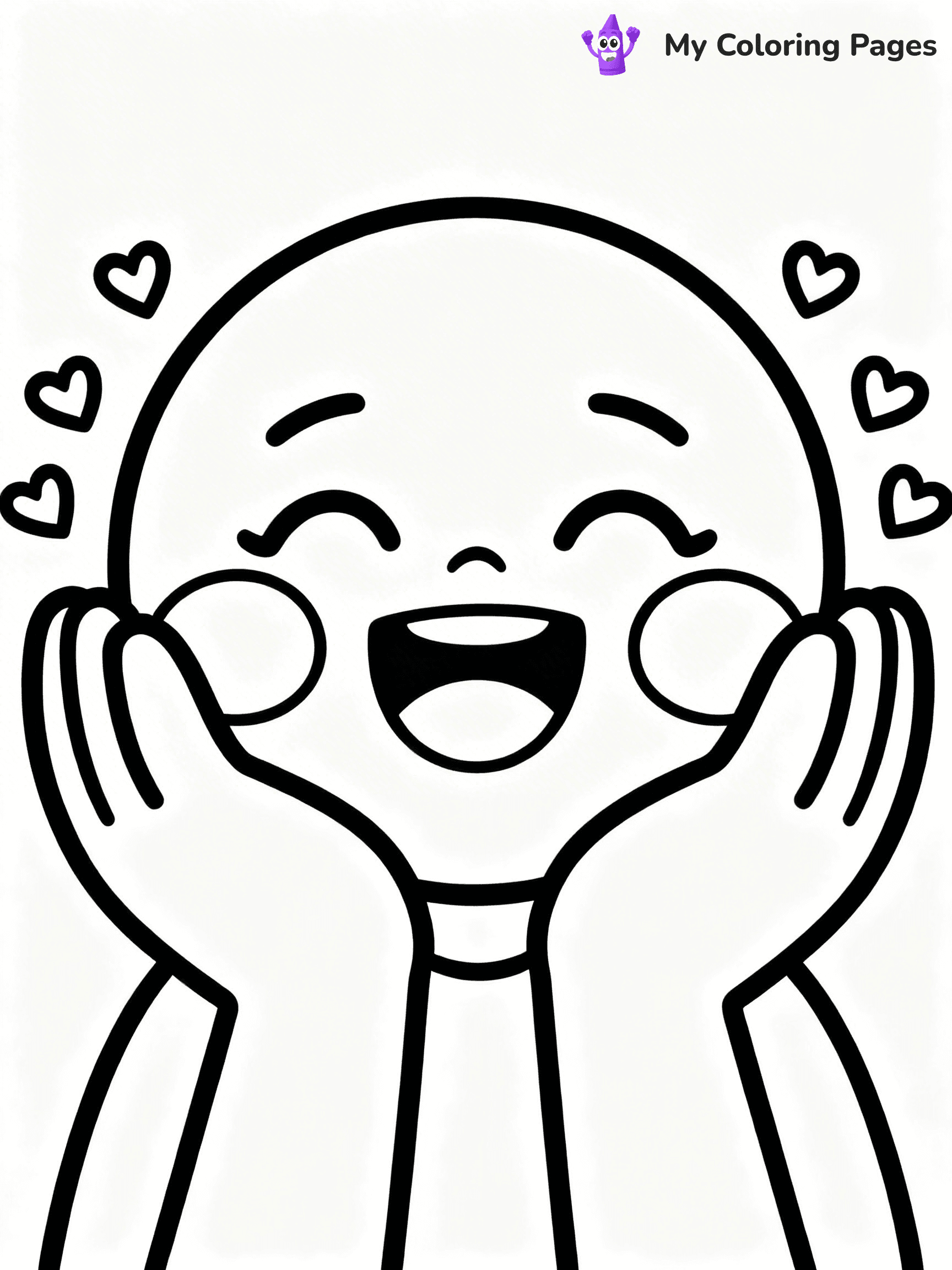 Emojis Coloring Pages - 53