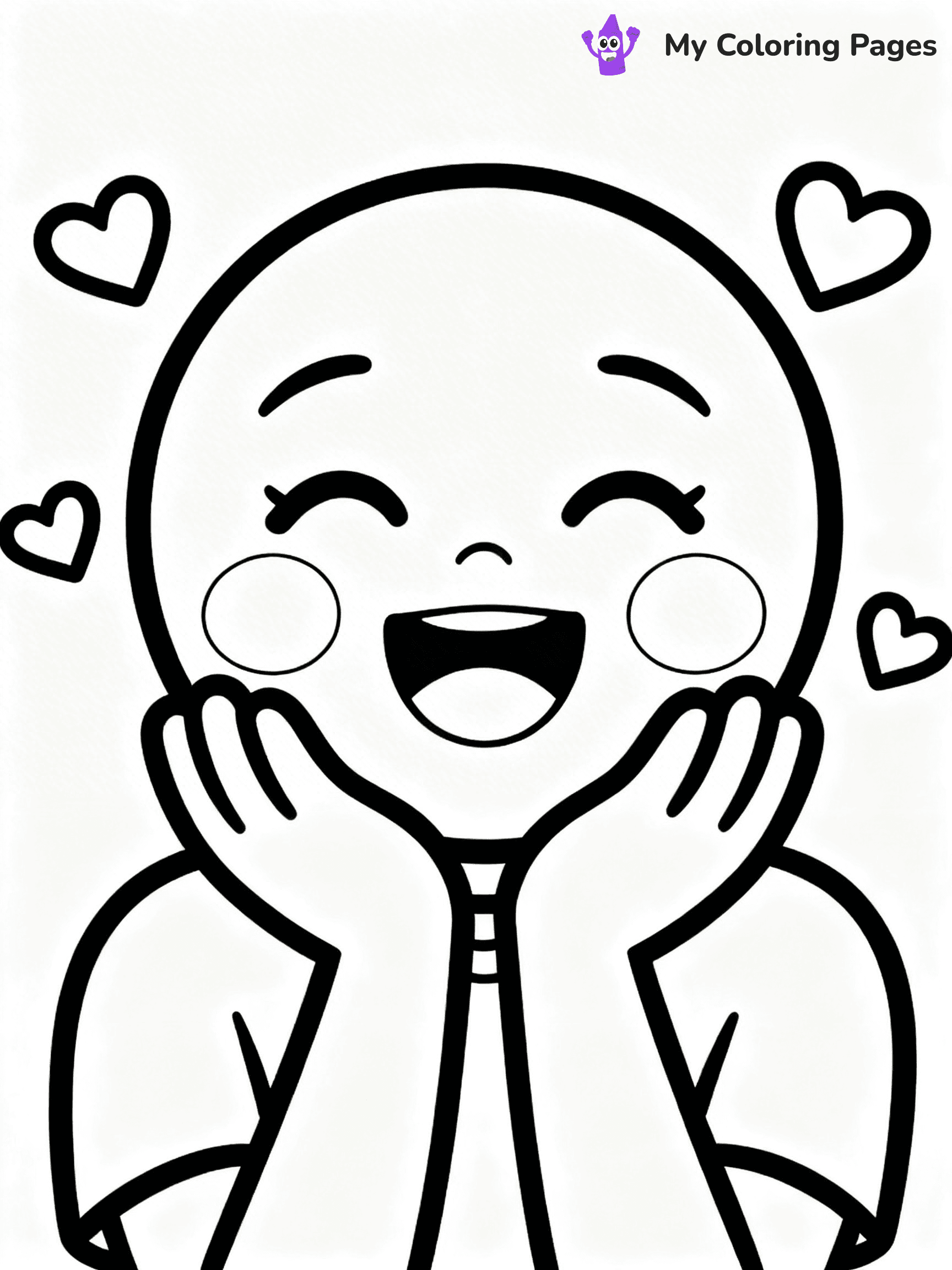 Emojis Coloring Pages - 51