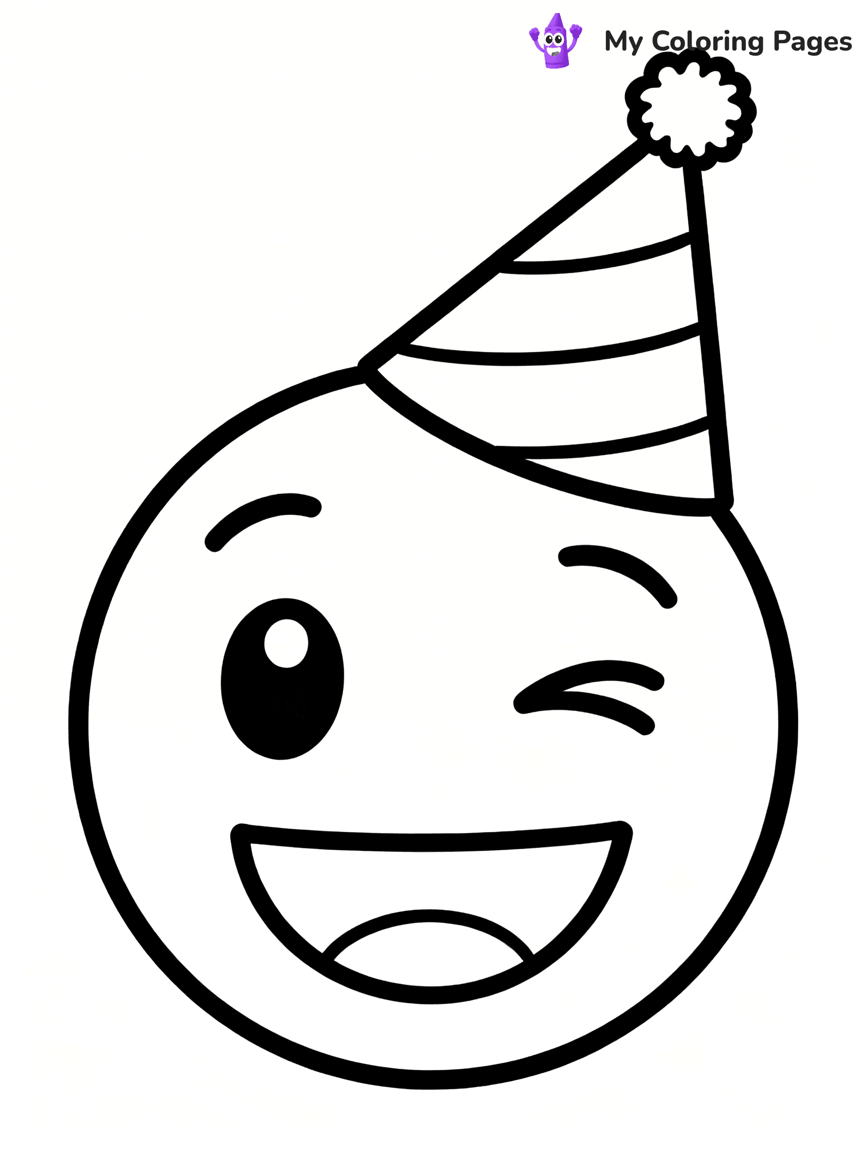 Emojis Coloring Pages - 18