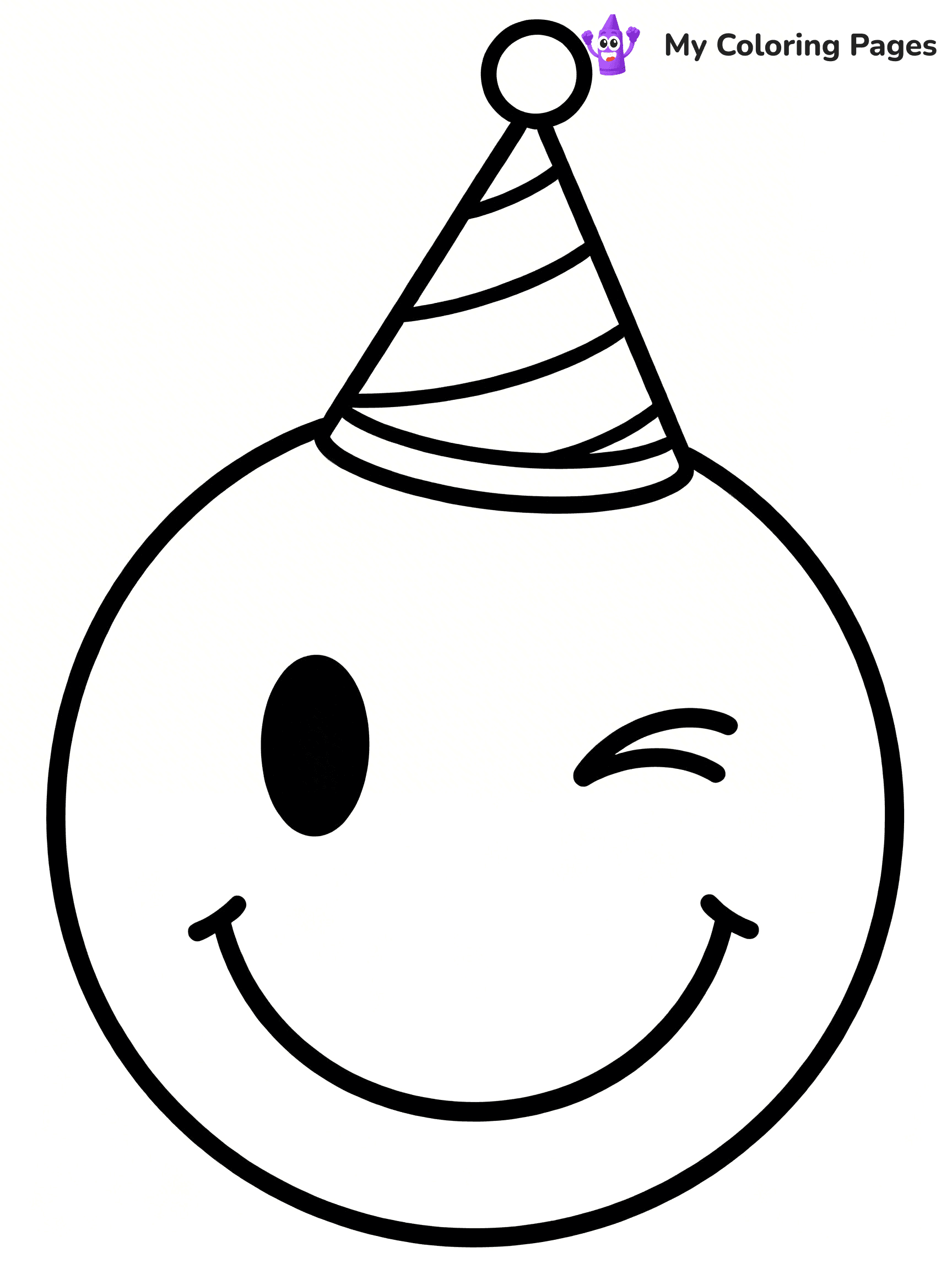 Emojis Coloring Pages - 16