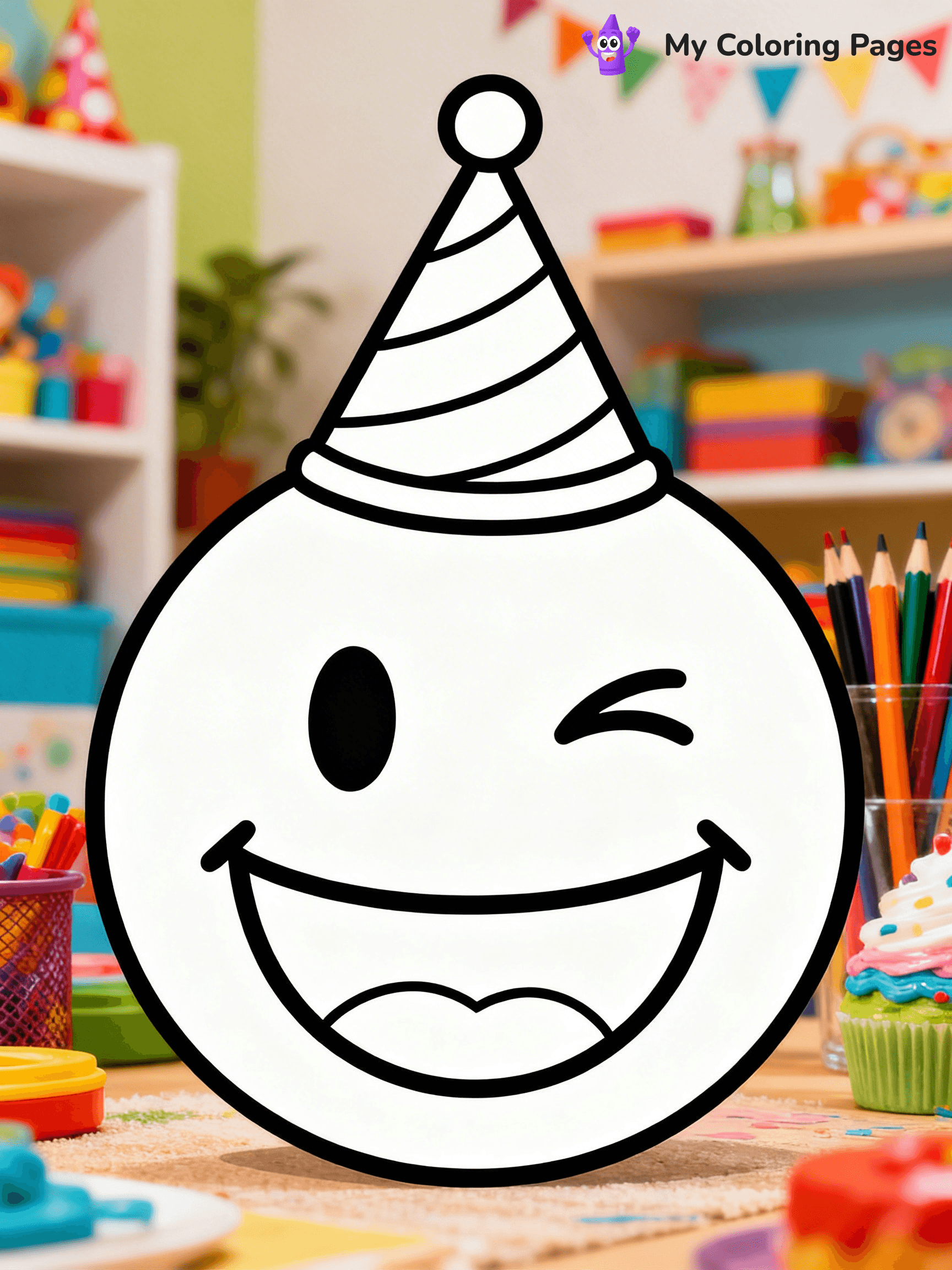 Emojis Coloring Pages - 15