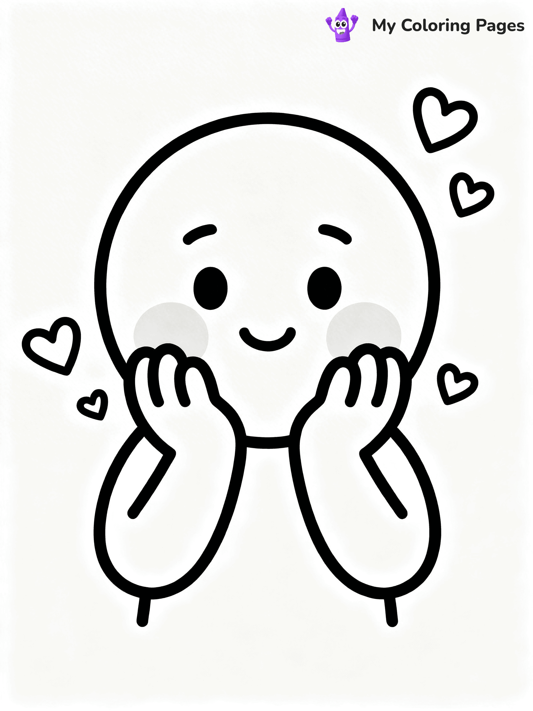 Emojis Coloring Pages - 7