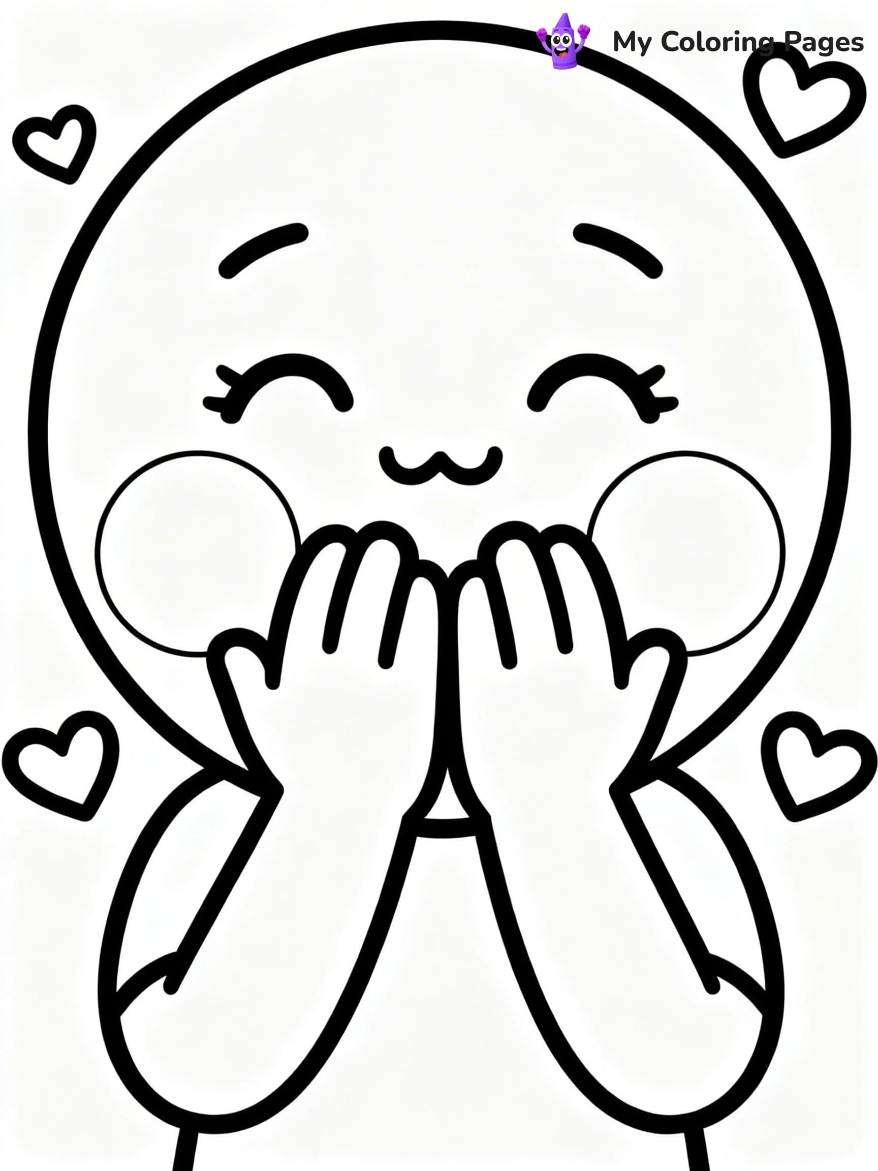 Emojis Coloring Pages - 6