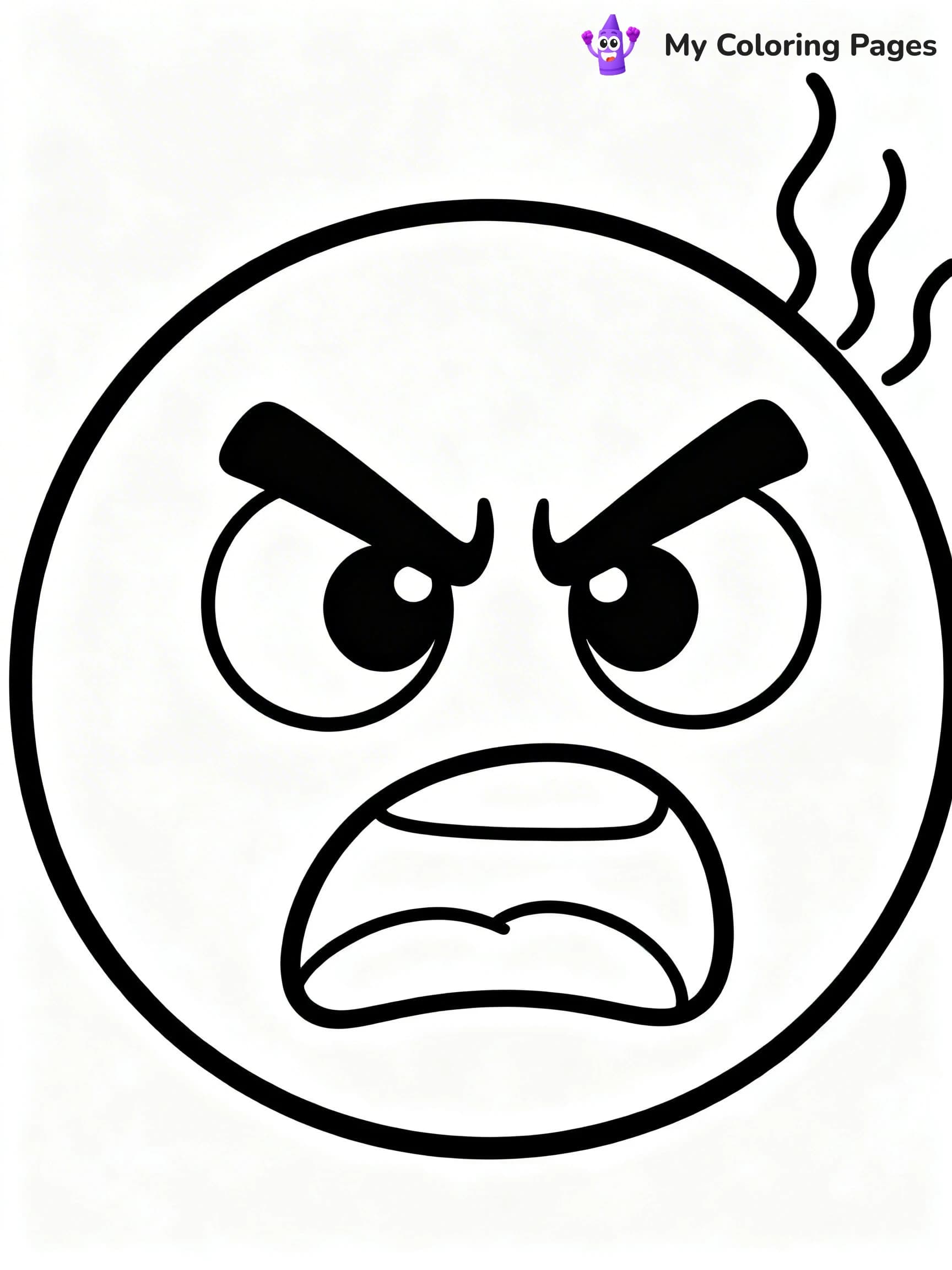 Emojis Coloring Pages - 2