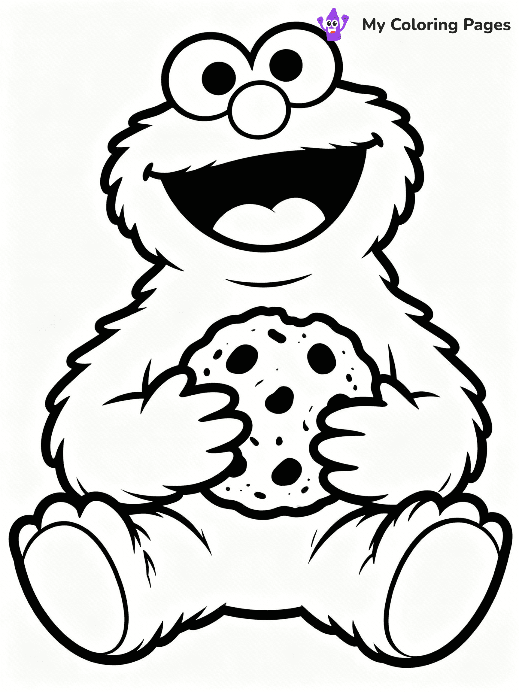 Cookie Monster Coloring Pages - 25