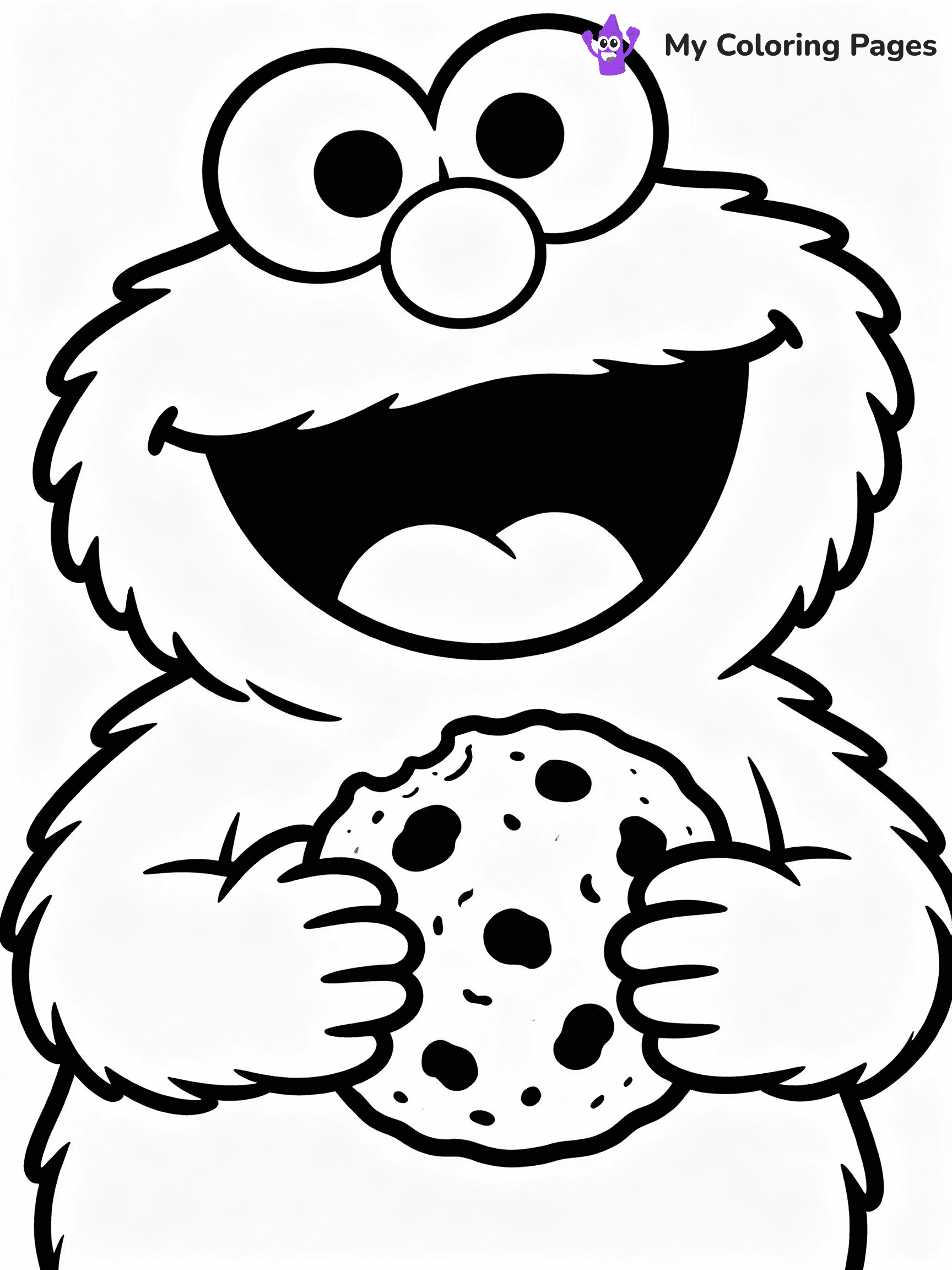 Cookie Monster Coloring Pages - 21