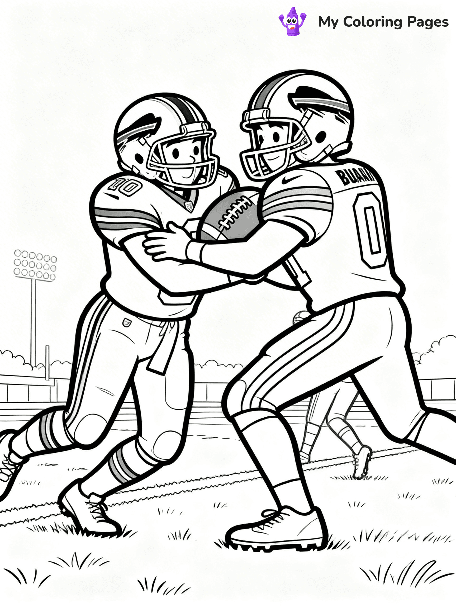 Buffalo Bills Coloring Pages - 40