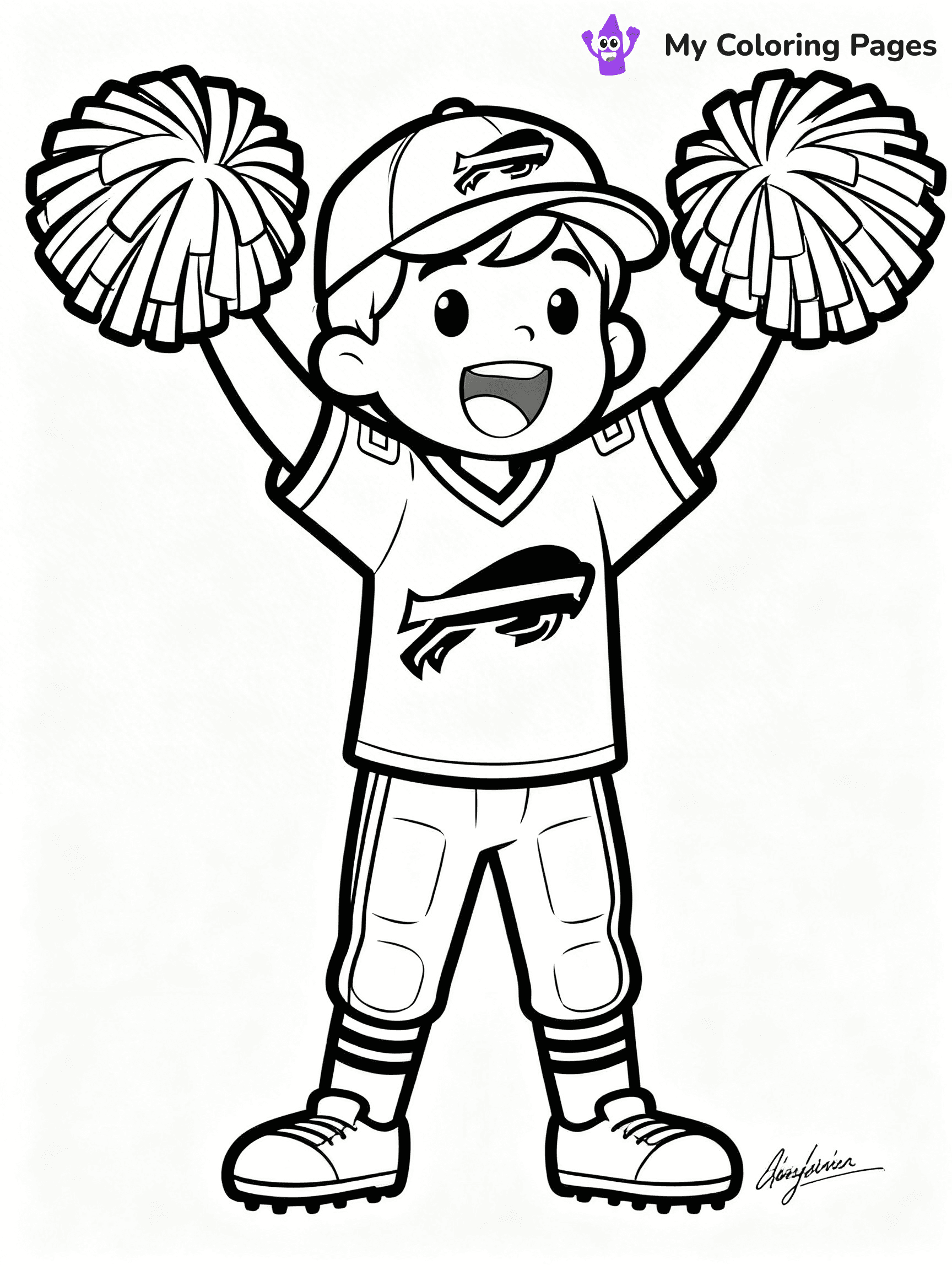Buffalo Bills Coloring Pages - 28