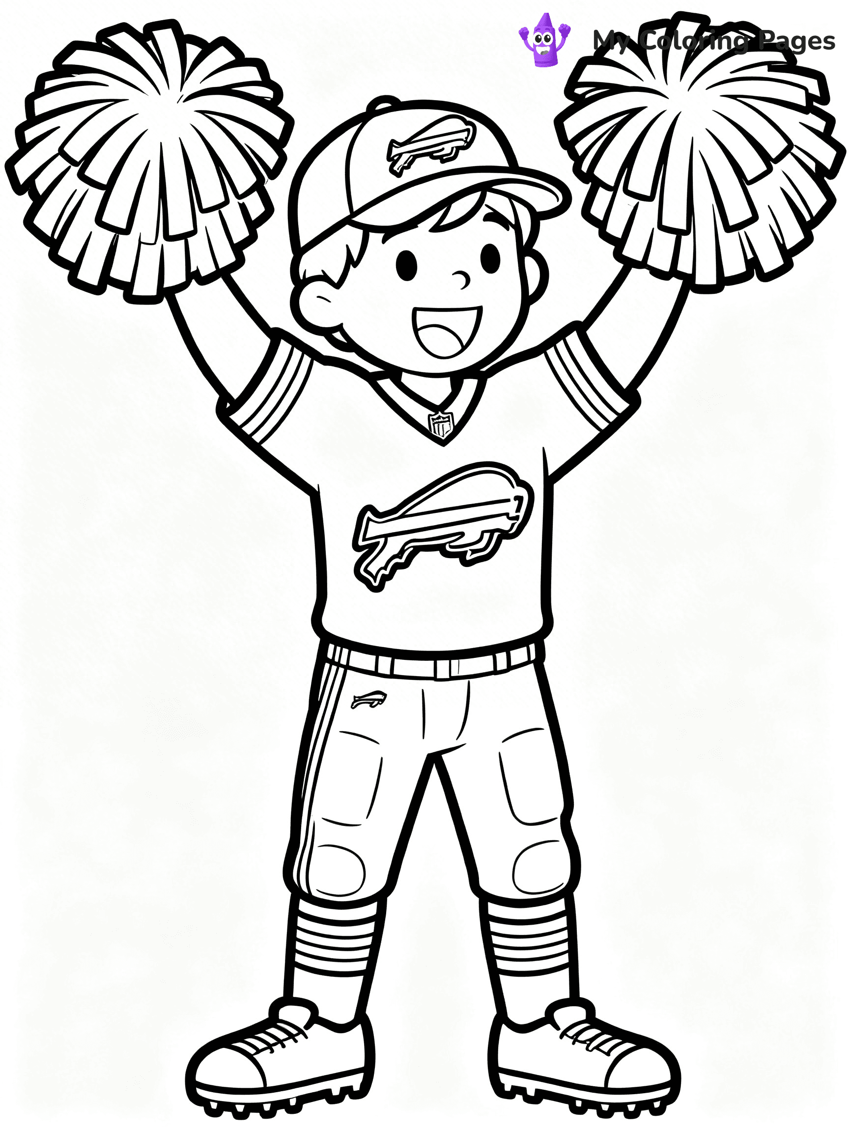 Buffalo Bills Coloring Pages - 25